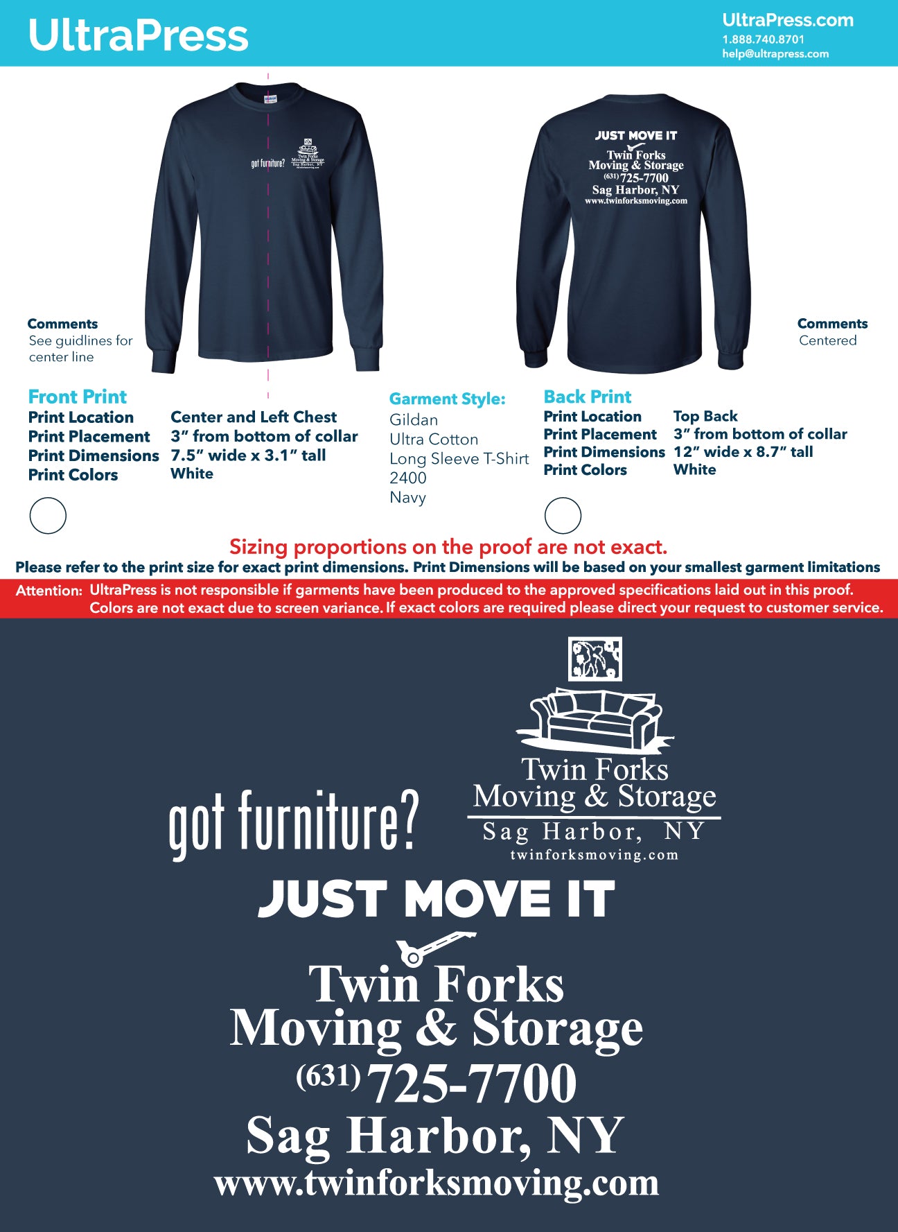 Twin Forks Moving - LS and Fleece Link