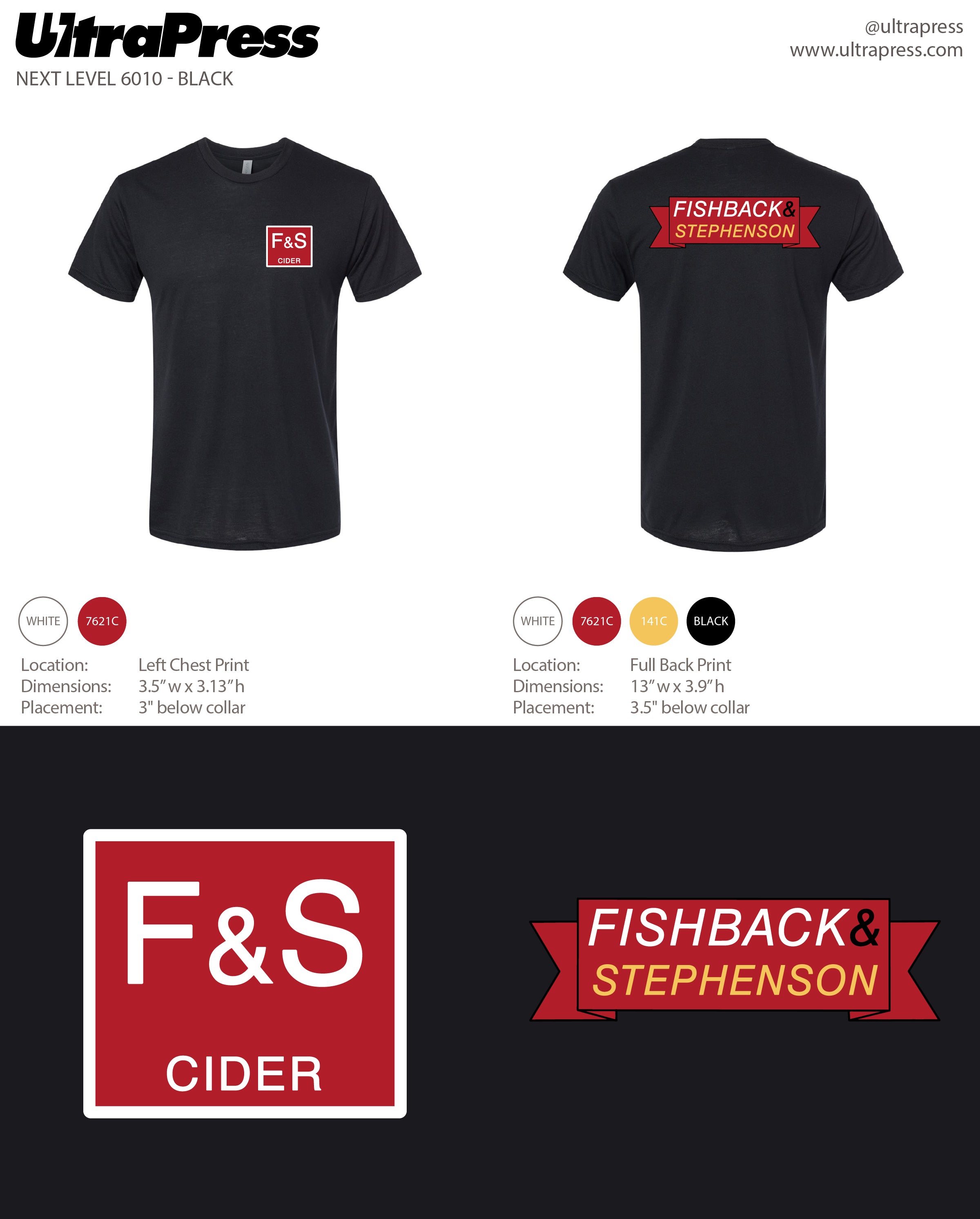 UP-FBS-60014 Fishback & Stephenson Shirts 72 Min Qty (Bulk)
