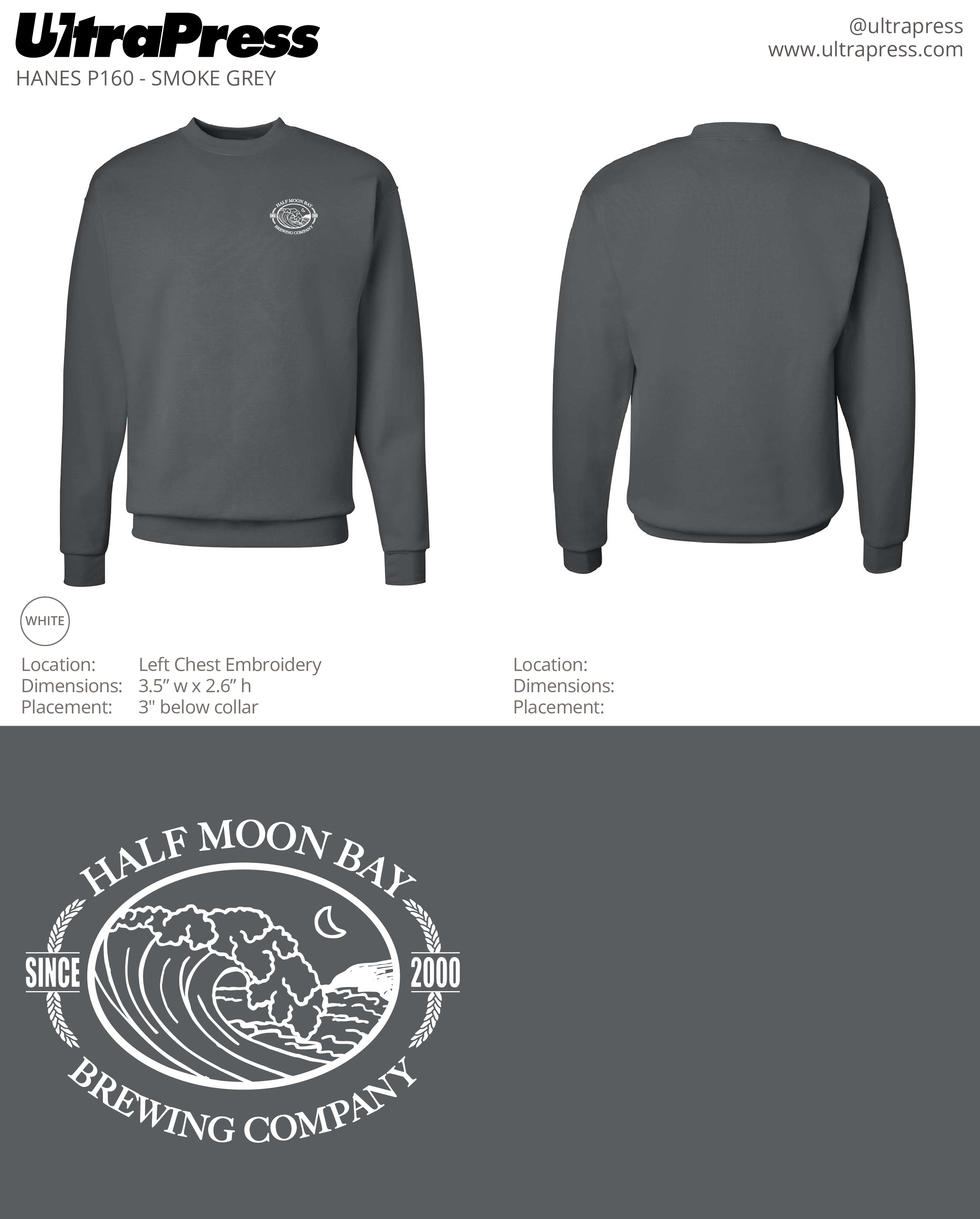 UP-EMB-63852 Half Moon Bay 2023 144 Min Qty (Bulk)