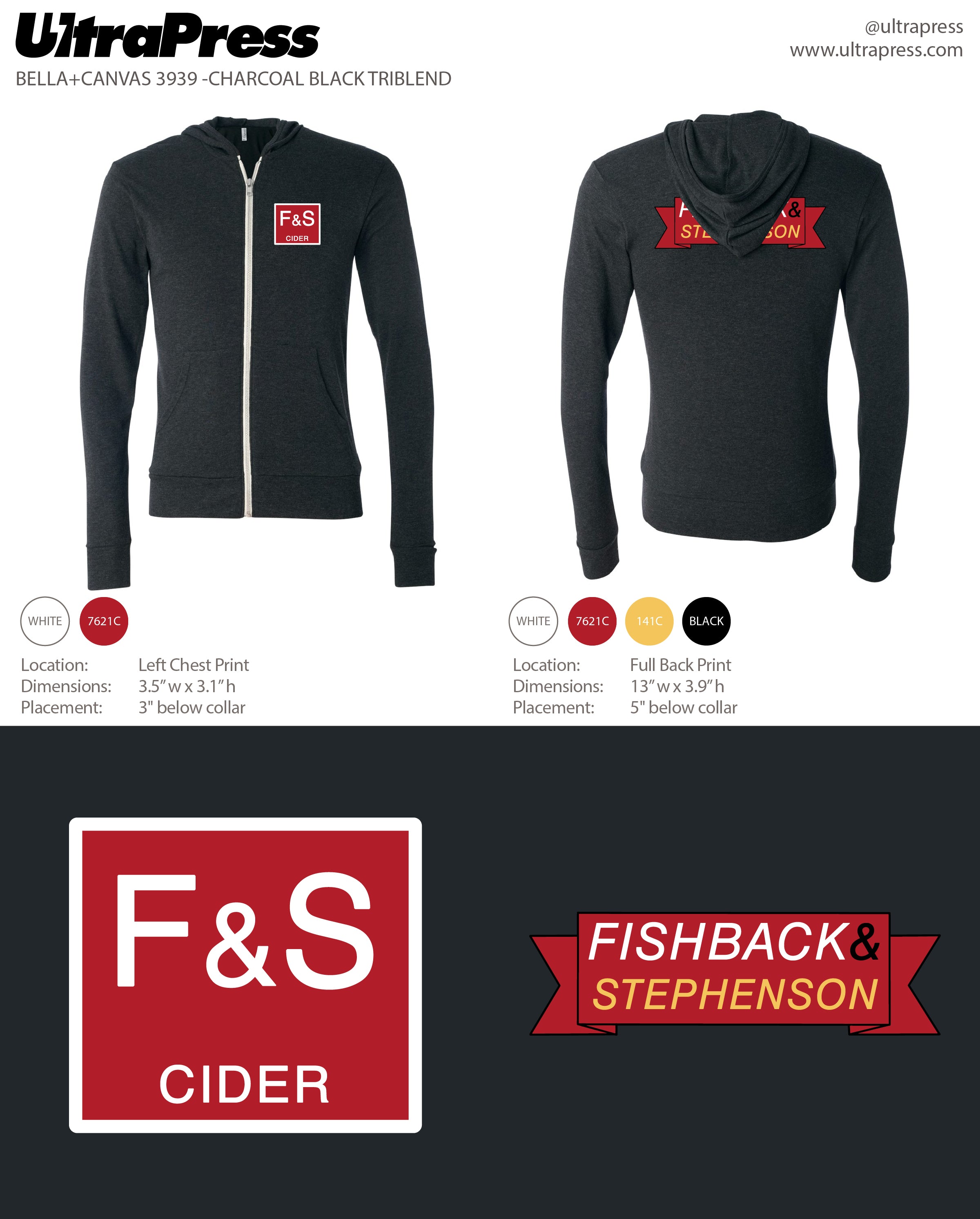 UP-FBS-60014 Fishback & Stephenson Shirts 72 Min Qty (Bulk)