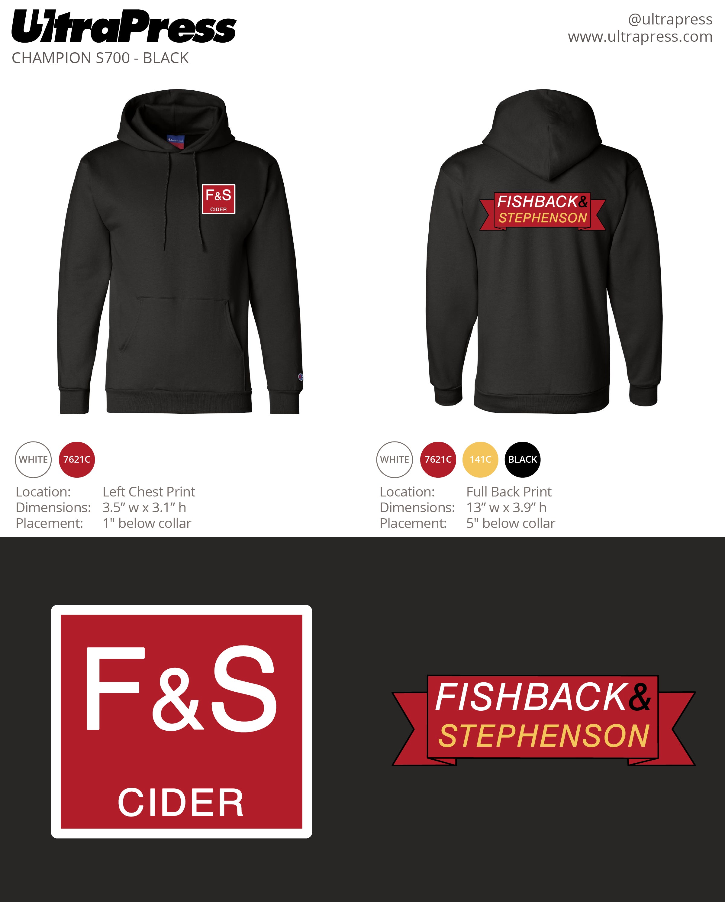 UP-FBS-60014 Fishback & Stephenson Shirts 72 Min Qty (Bulk)