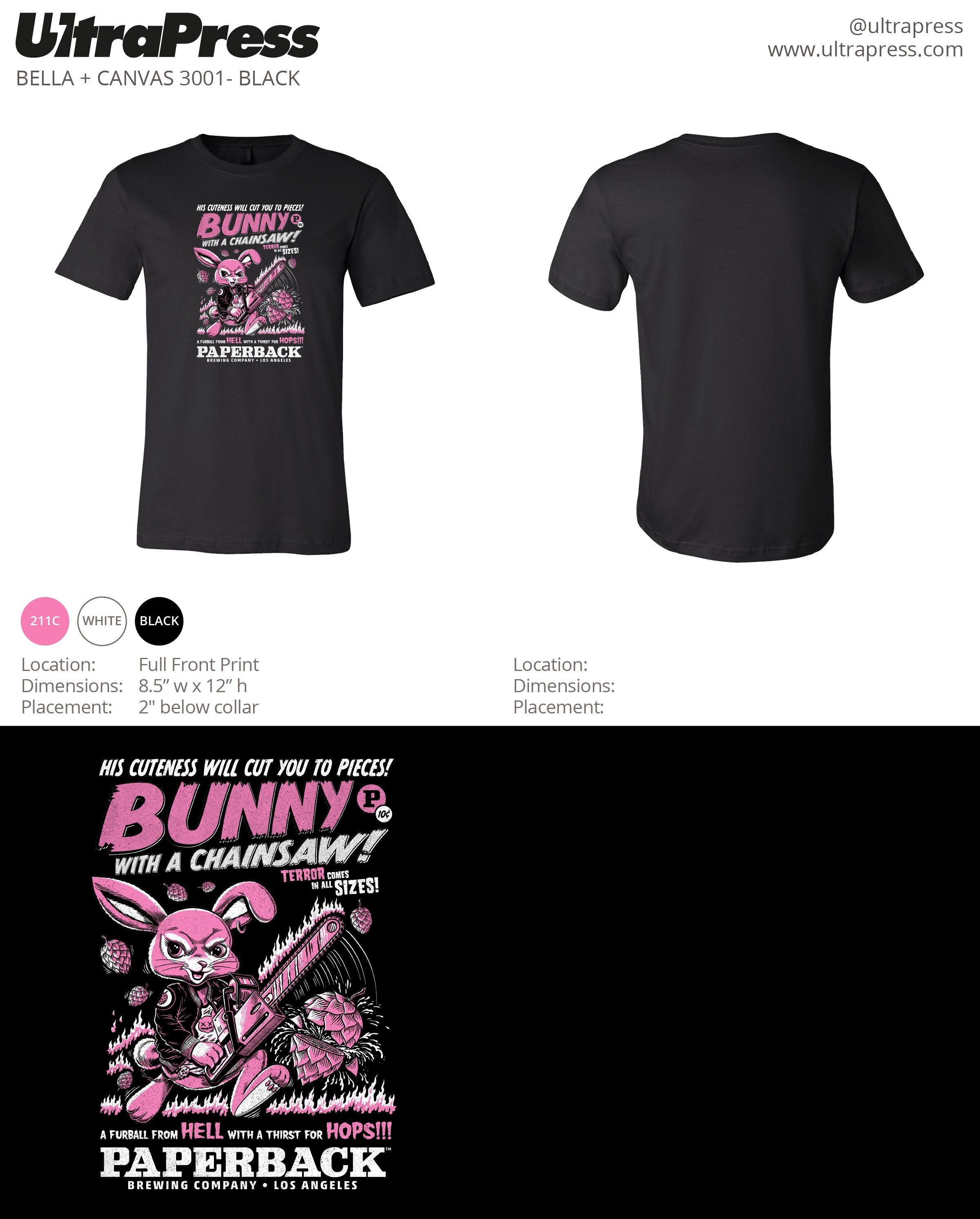 UP-PAPB-60212 Chainsaw Bunny 144 Min Qty (Bulk)