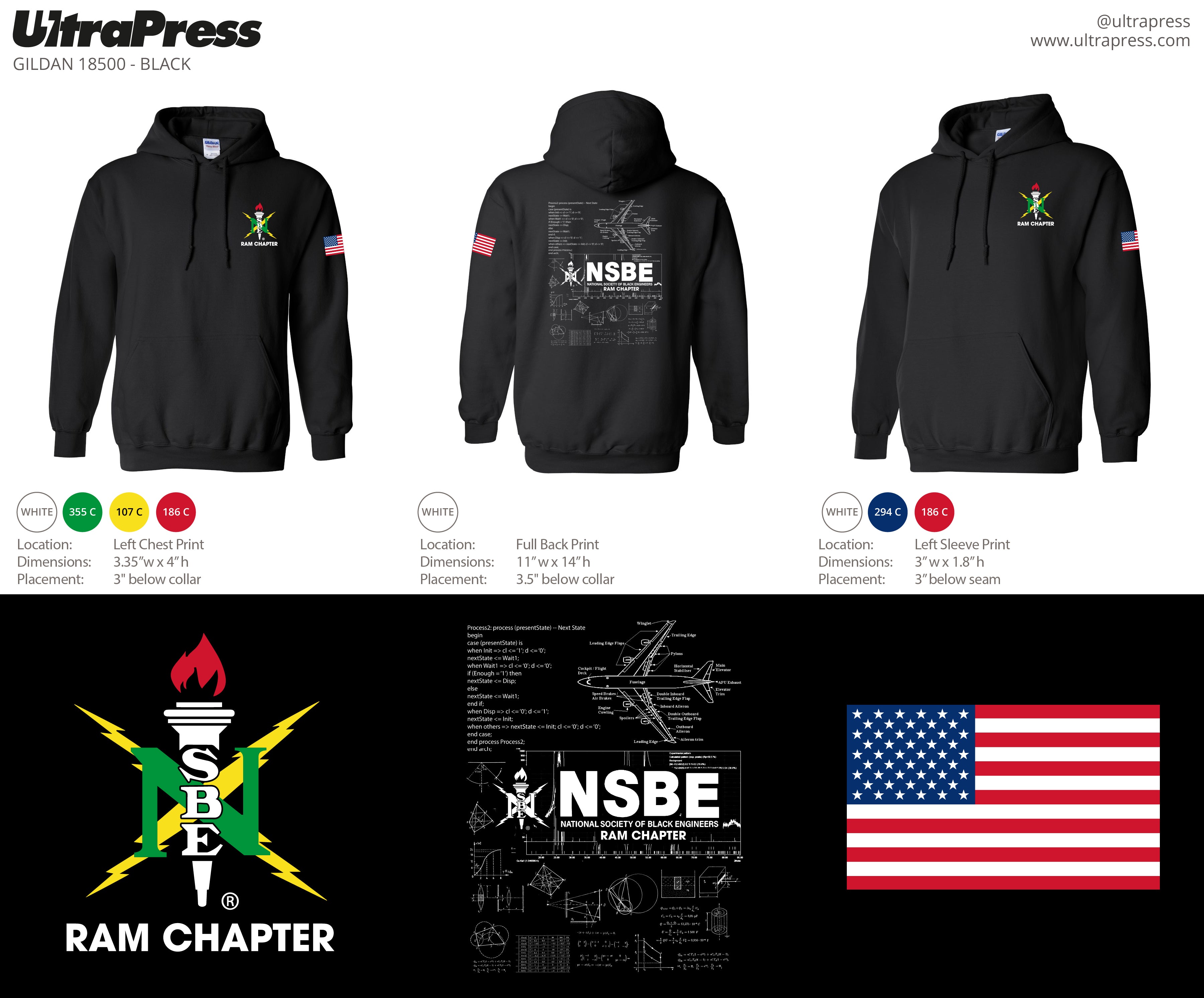 UP-SP-60535 NSBE Crewnecks 2022 12 Min Qty (Bulk)