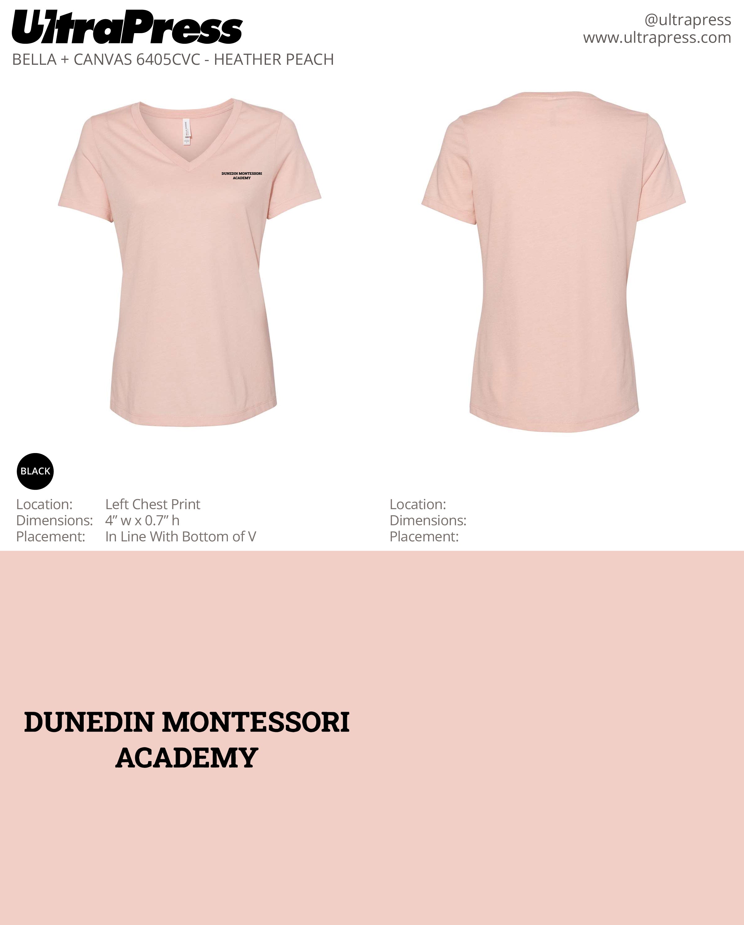 UP-SP-61044 Dunedin Montessori Black Ink 24 Min Qty (Bulk)