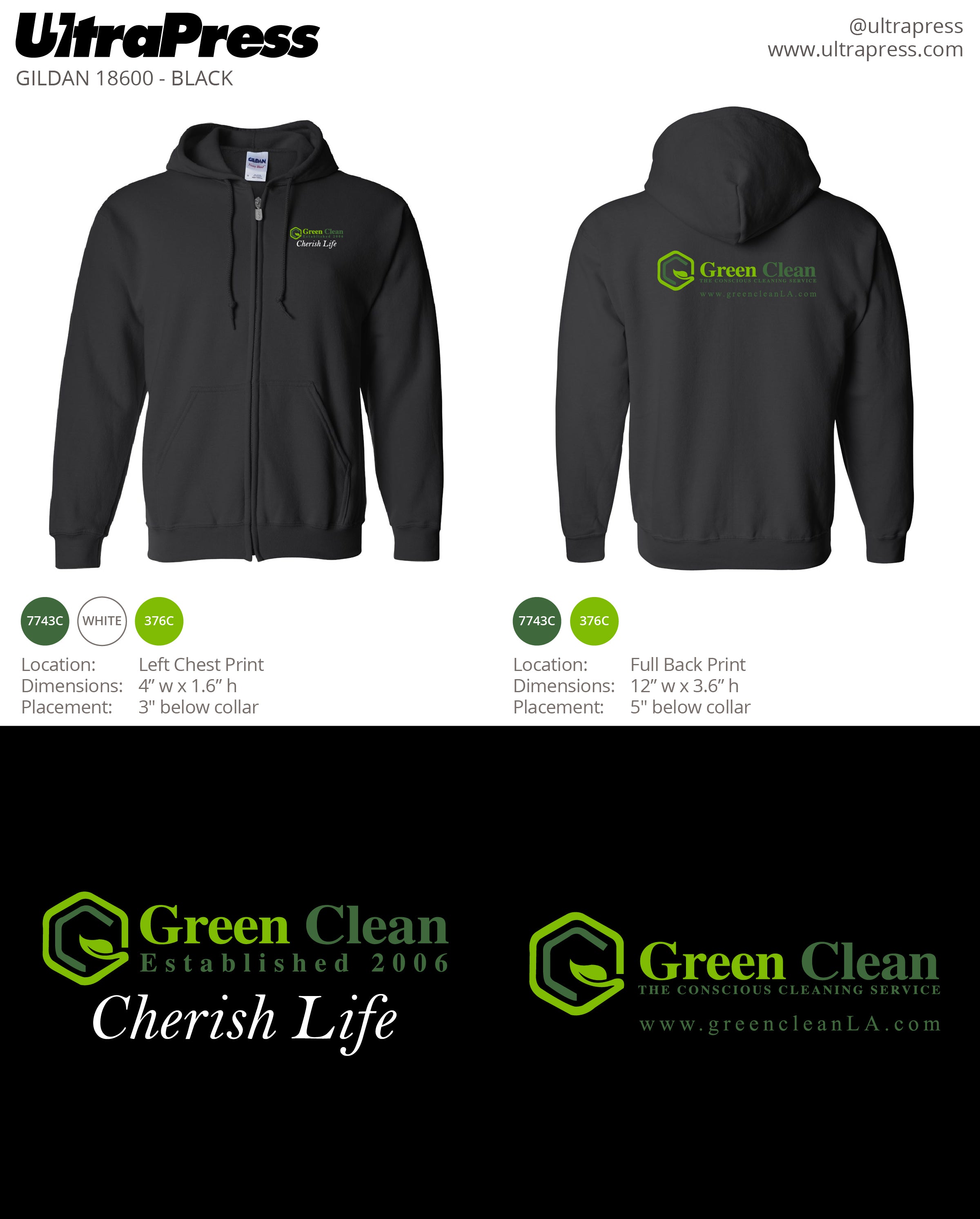 UP-SP-61203 Green Clean 24 Min Qty (Bulk)