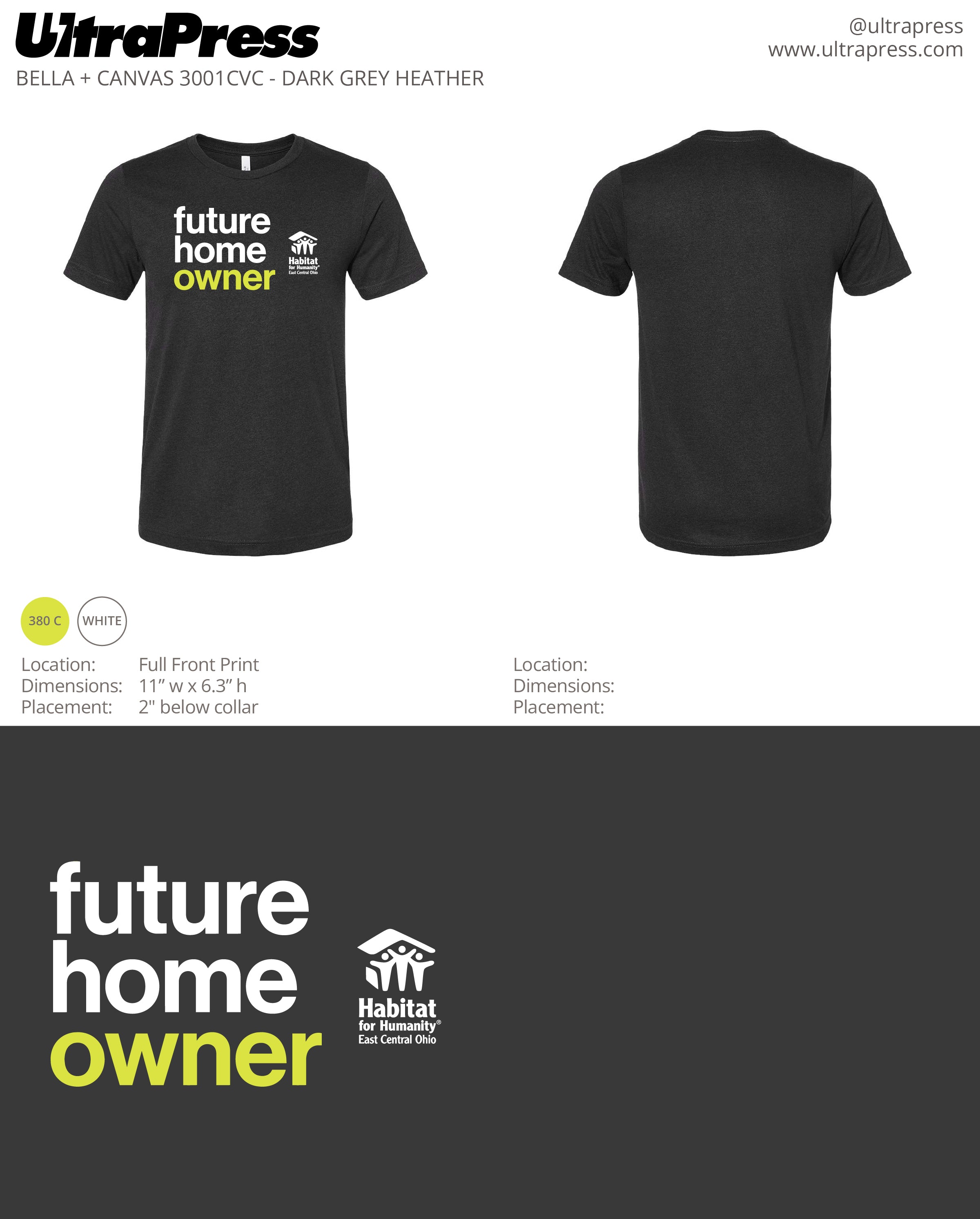 UP-SP-61204 Habitat For Humanity East Centro Ohio 144 Min Qty (Bulk)