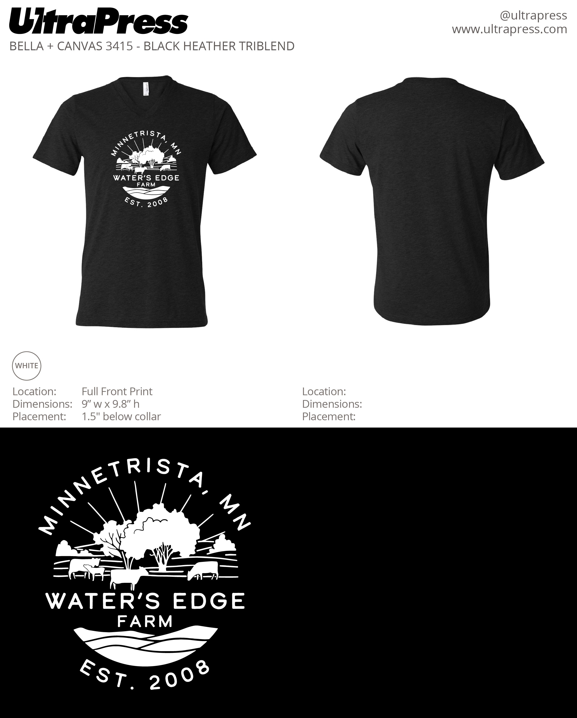 UP-SP-61550 Water's Edge Farm 48 Min Qty (Bulk)