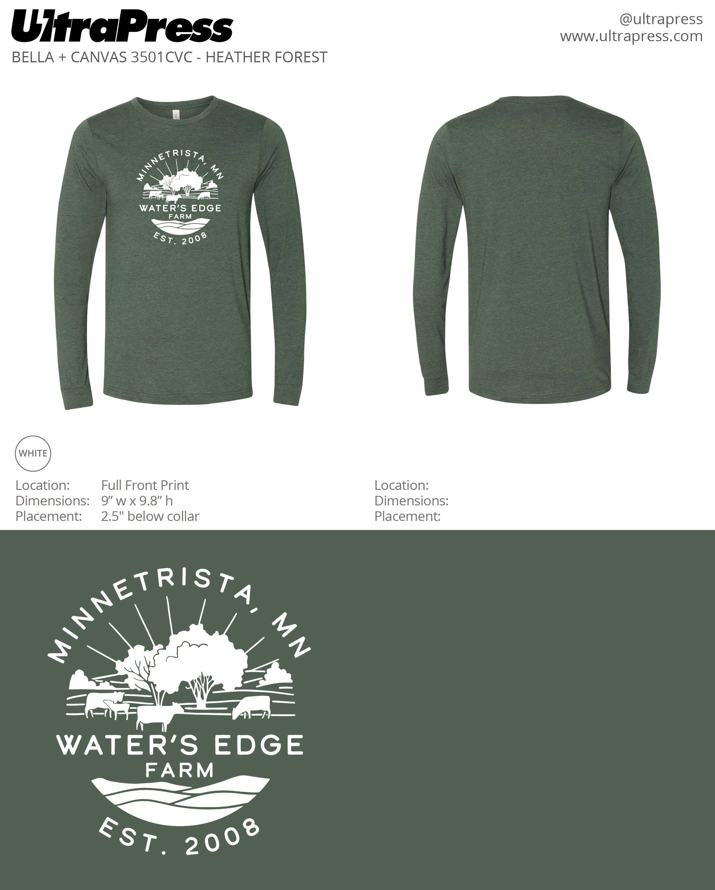 UP-SP-61550 Water's Edge Farm 48 Min Qty (Bulk)