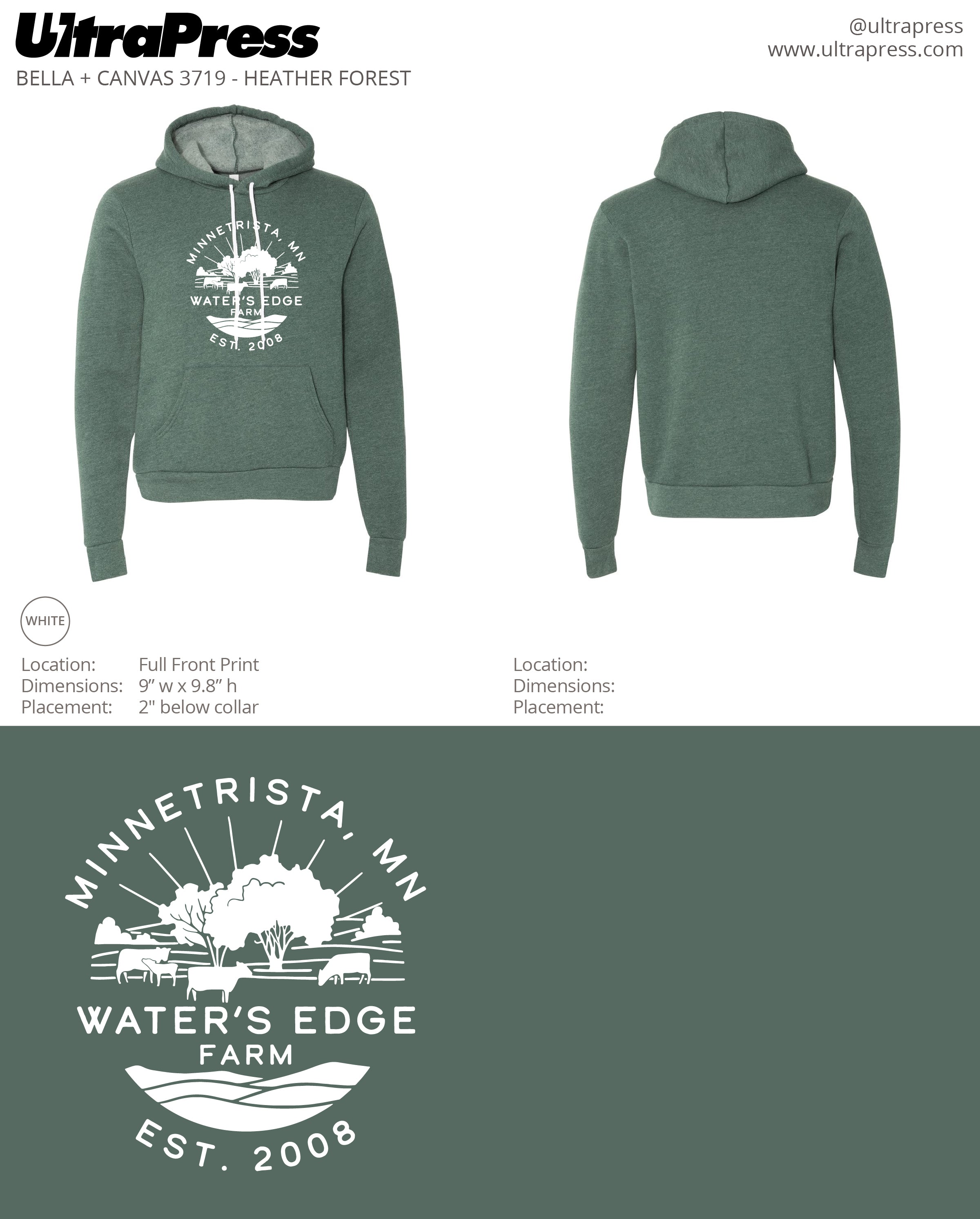 UP-SP-61550 Water's Edge Farm 48 Min Qty (Bulk)