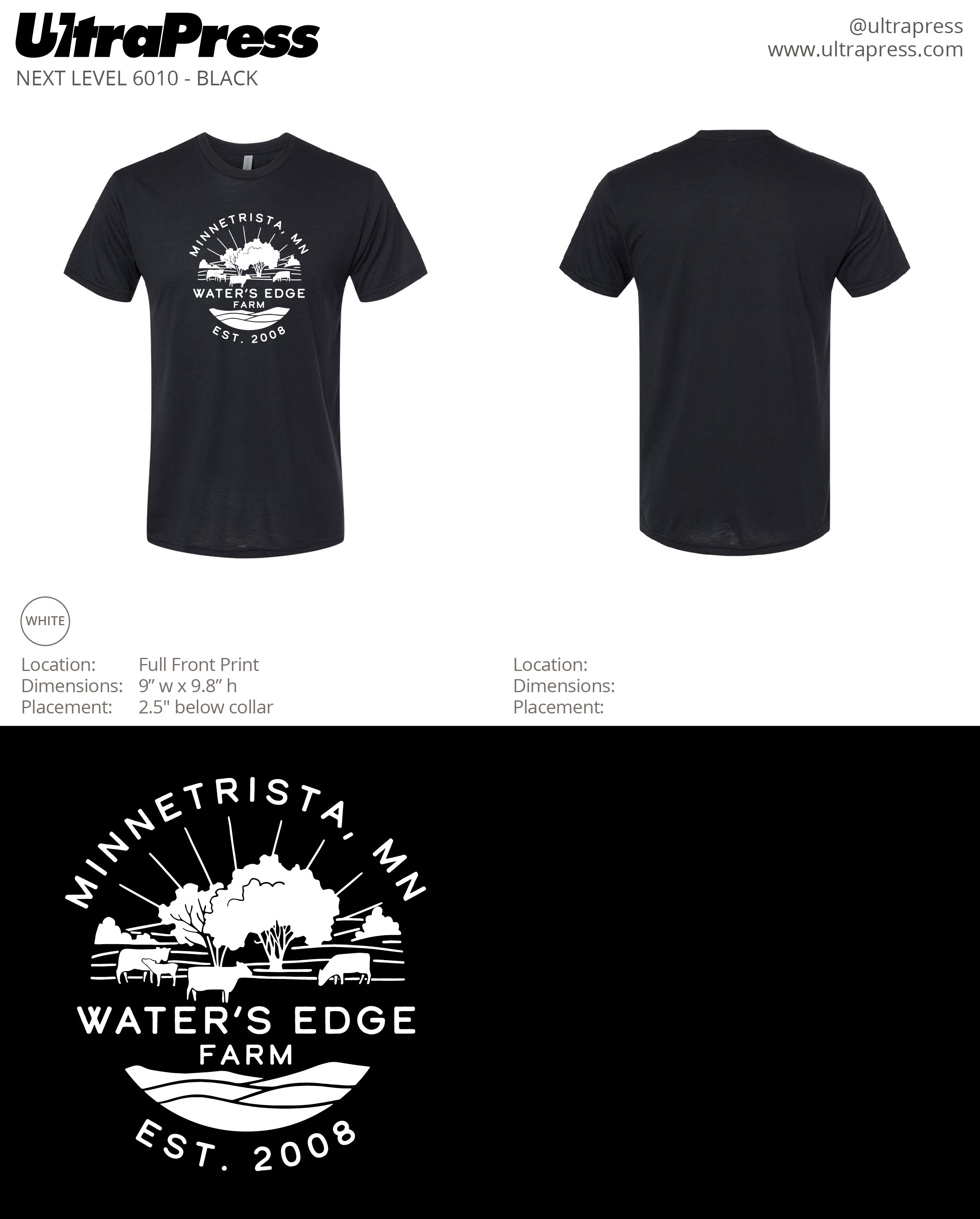 UP-SP-61550 Water's Edge Farm 48 Min Qty (Bulk)