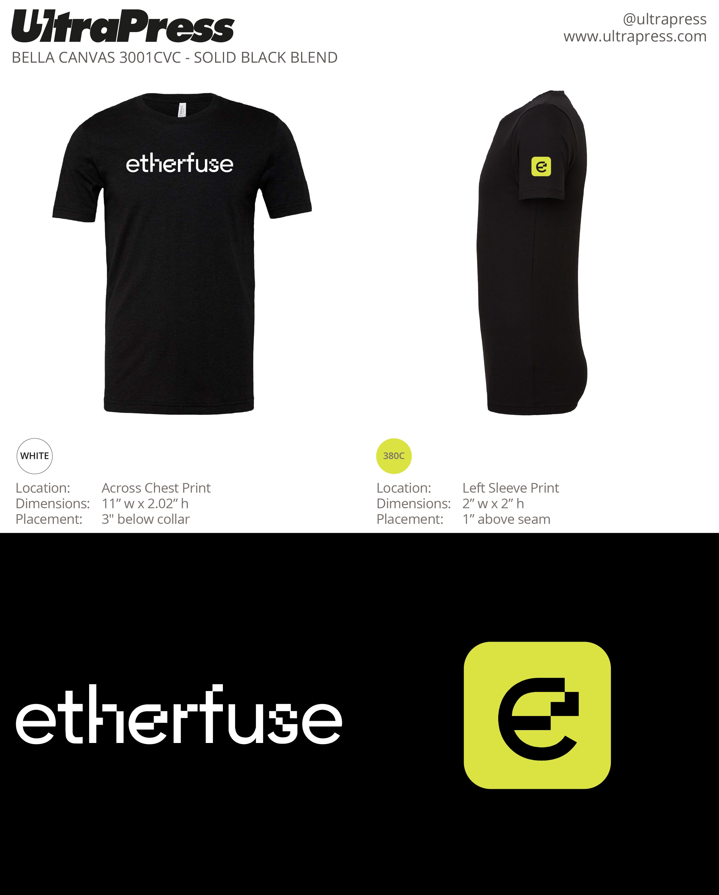 UP-SP-61793 Etherfuse Tees 48 Min Qty (Bulk)