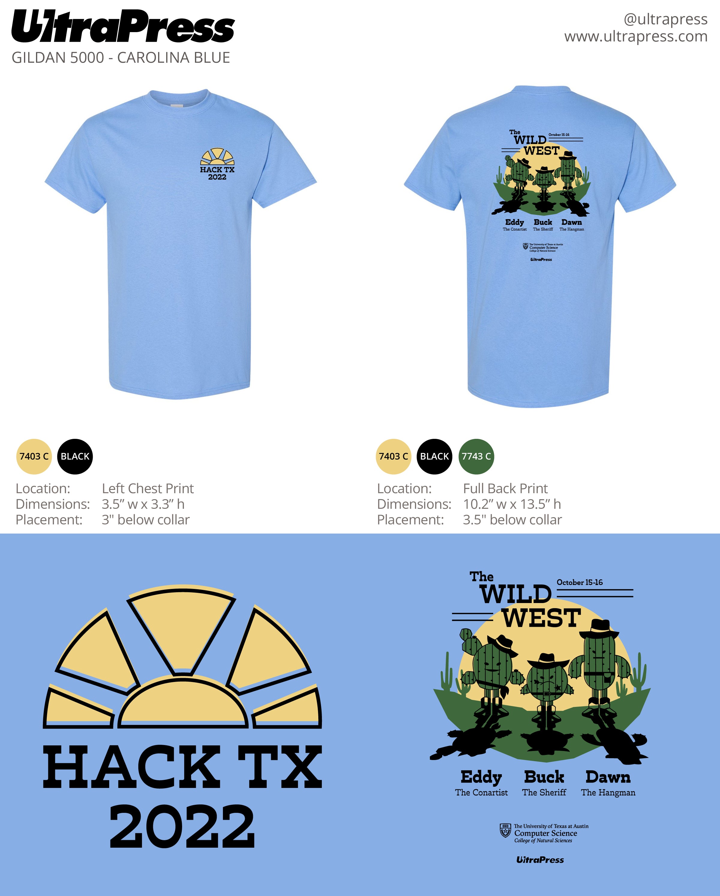 UP-SP-62254 HackTX 2022 500 Min Qty (Bulk)