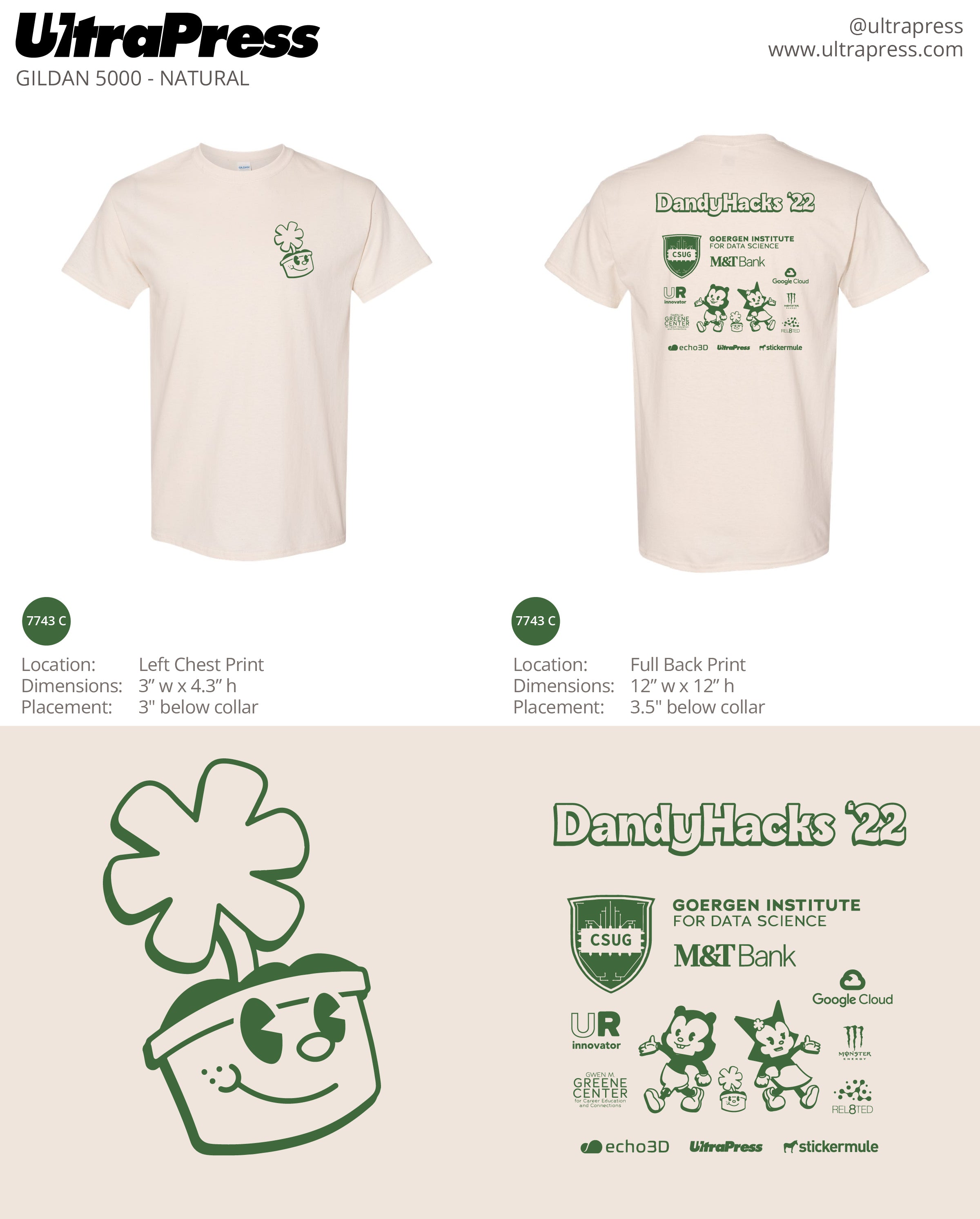 UP-SP-62369 DandyHacks '22 144 Min Qty (Bulk)