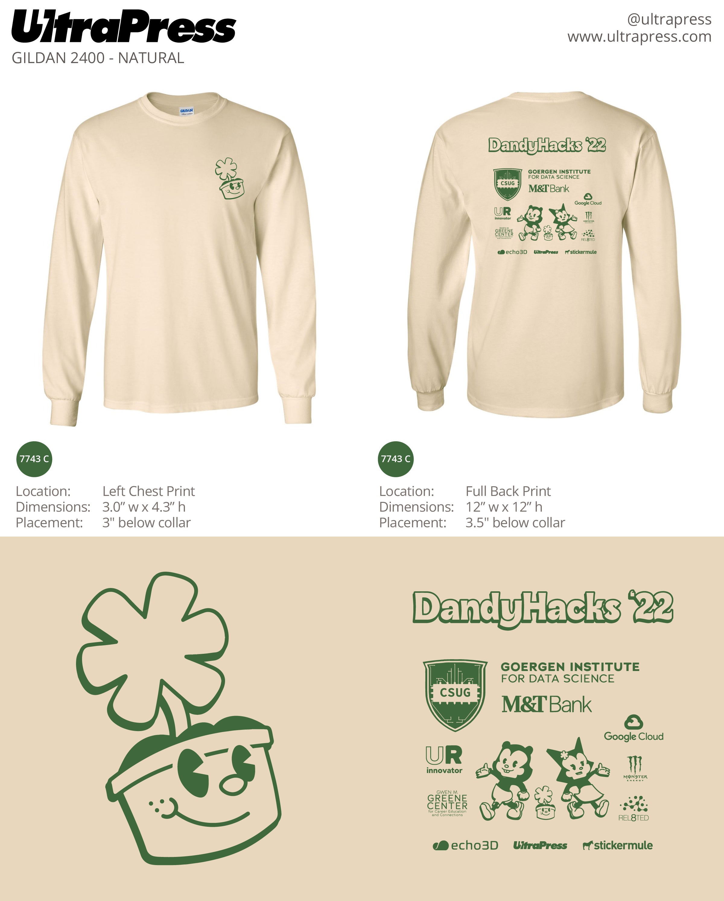 UP-SP-62369 DandyHacks '22 144 Min Qty (Bulk)