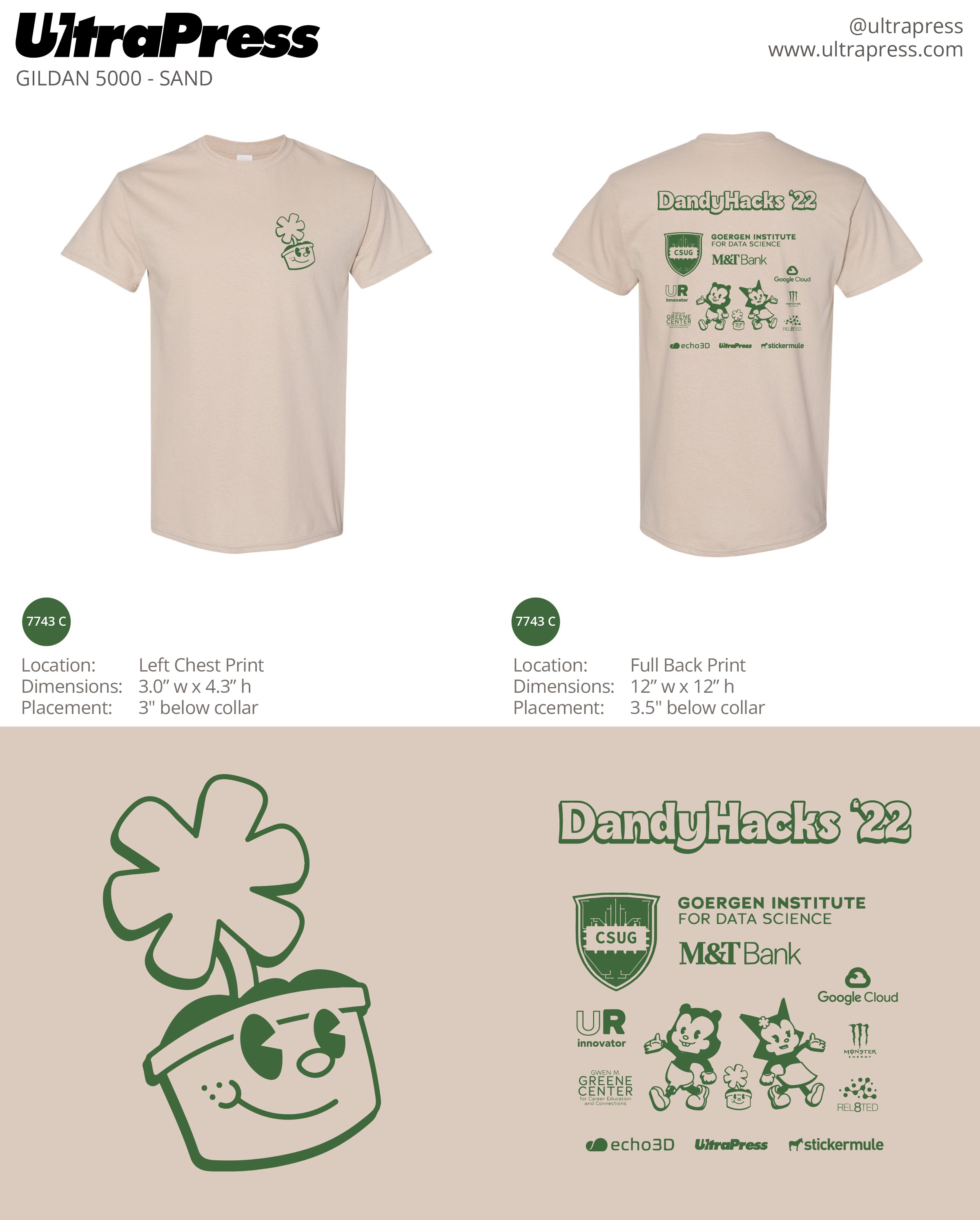 UP-SP-62369 DandyHacks '22 144 Min Qty (Bulk)