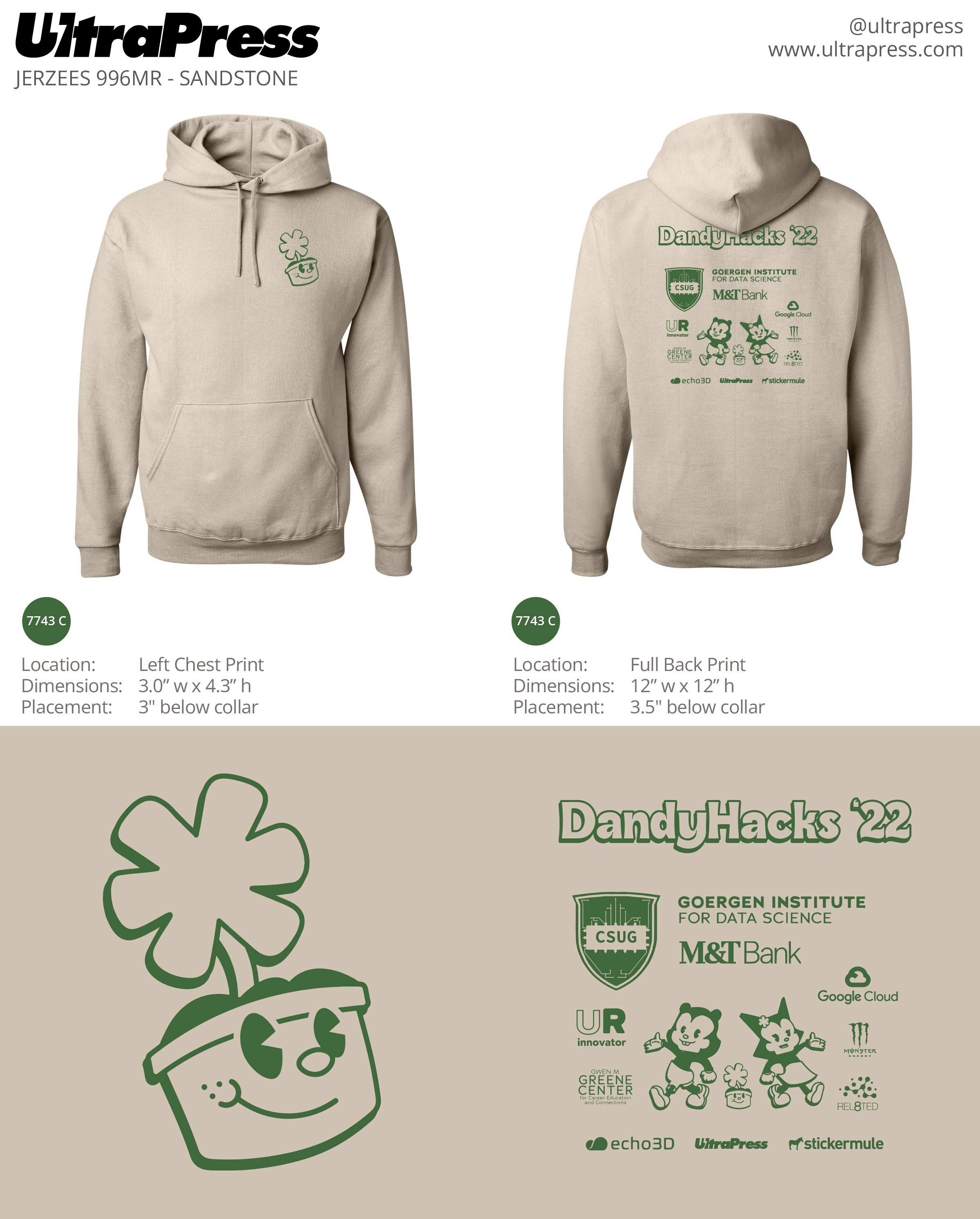 UP-SP-62369 DandyHacks '22 144 Min Qty (Bulk)