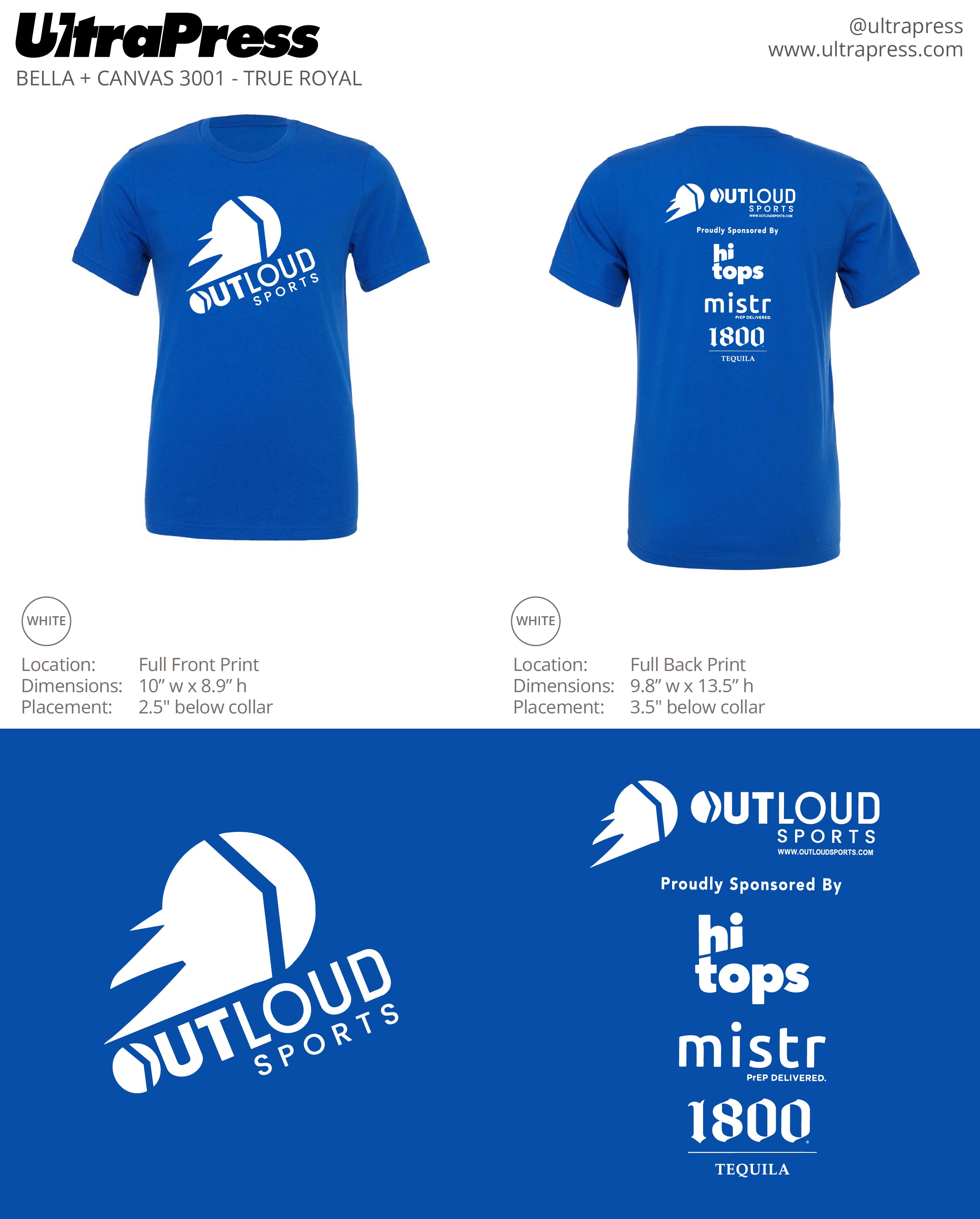 UP-SP-62423 OLS Fall 2022 LA Dodgeball 144 Min Qty (Bulk)