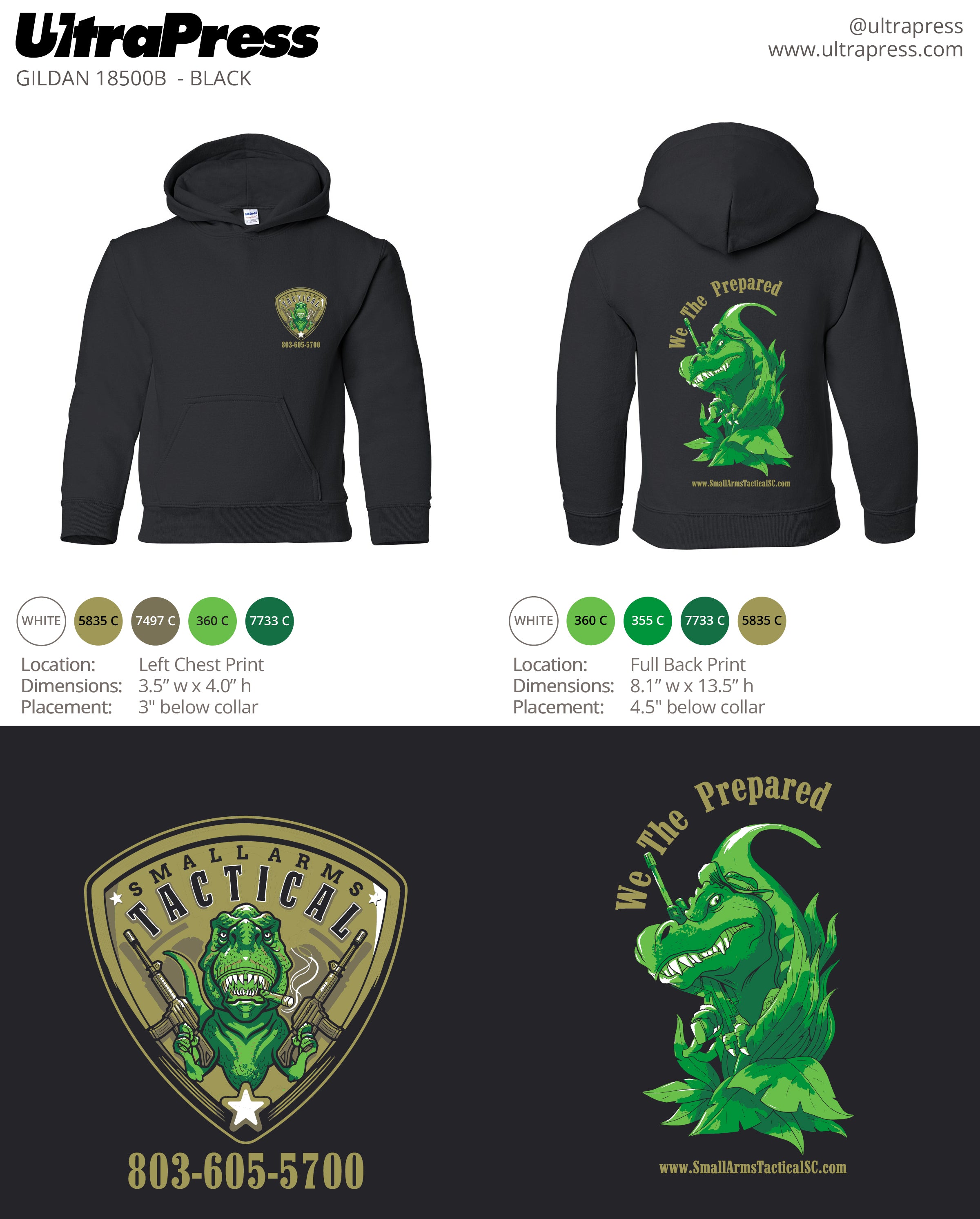 UP-SP-62597 Small Arms Tactical 2022 72 Min Qty (Bulk)