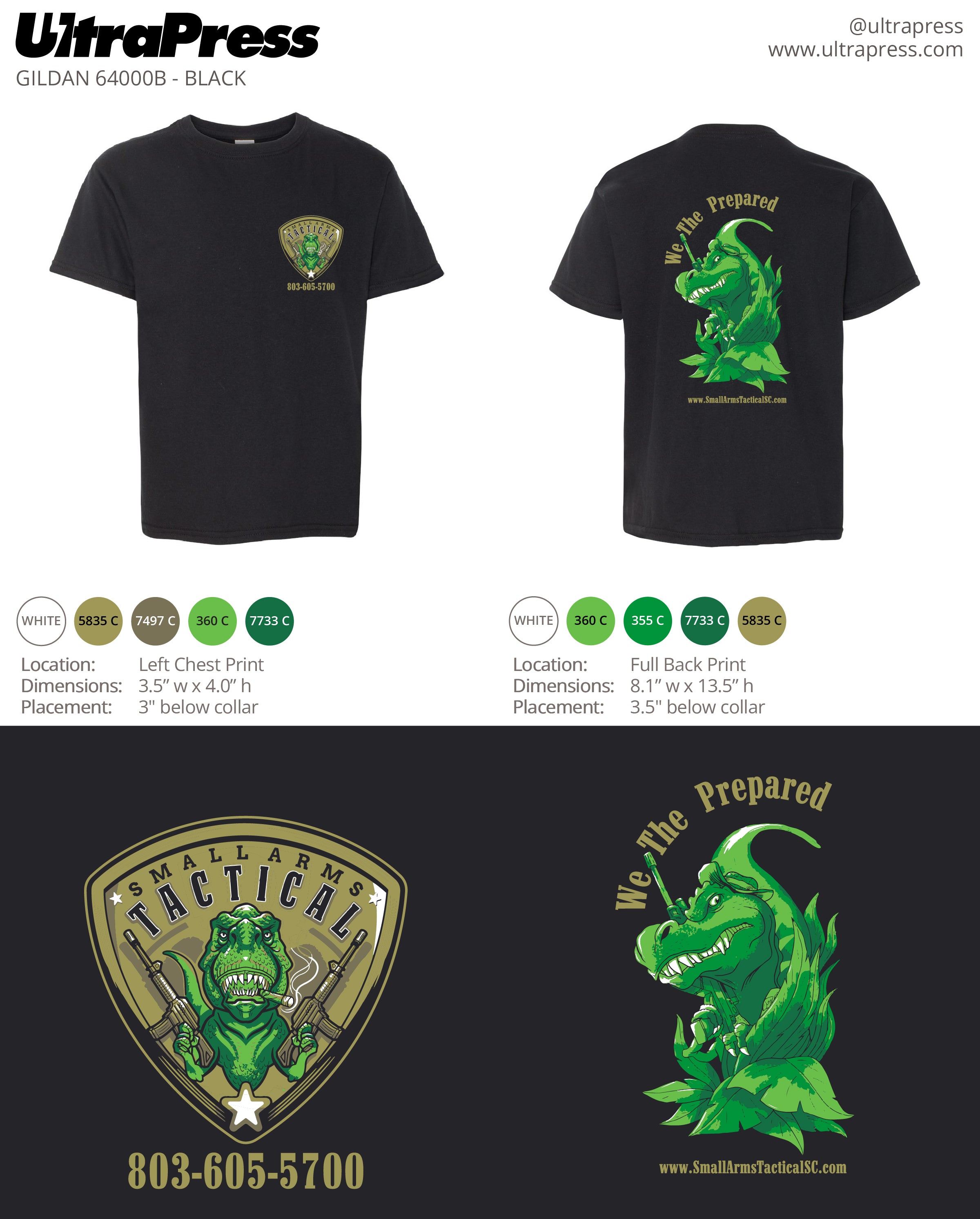 UP-SP-62597 Small Arms Tactical 2022 72 Min Qty (Bulk)