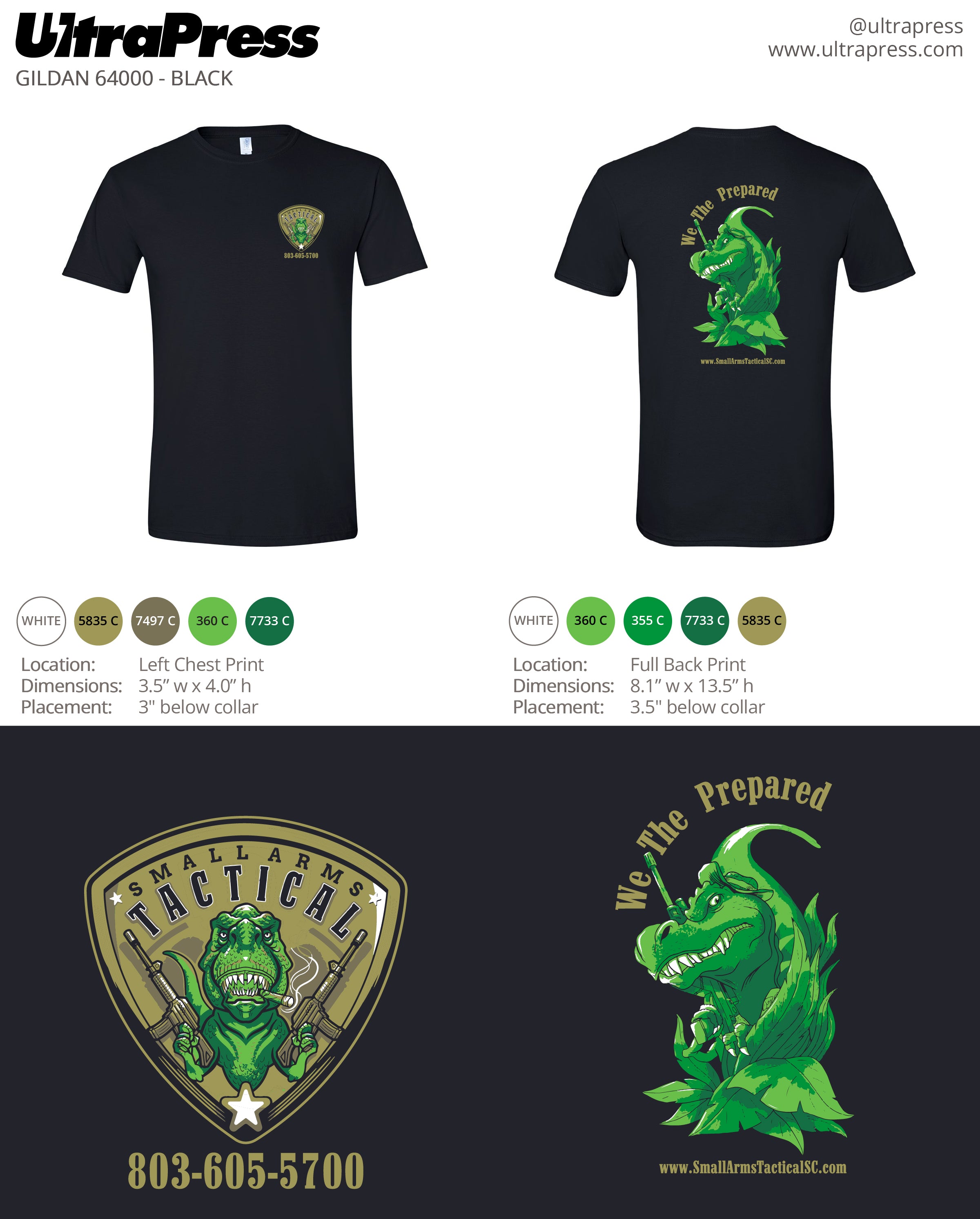 UP-SP-62597 Small Arms Tactical 2022 72 Min Qty (Bulk)