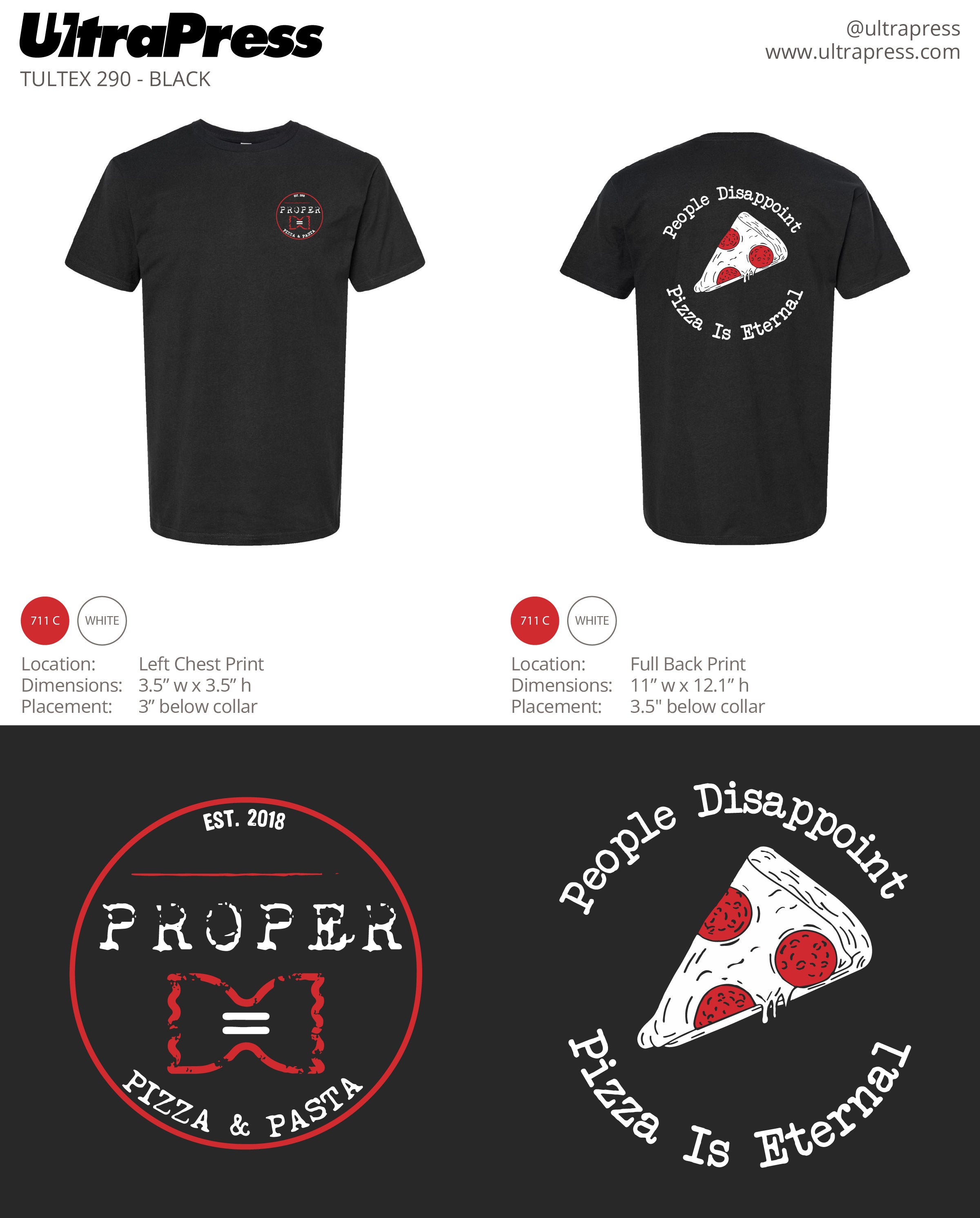 UP-SP-62620 Proper Pizza 48 Min Qty (Bulk)