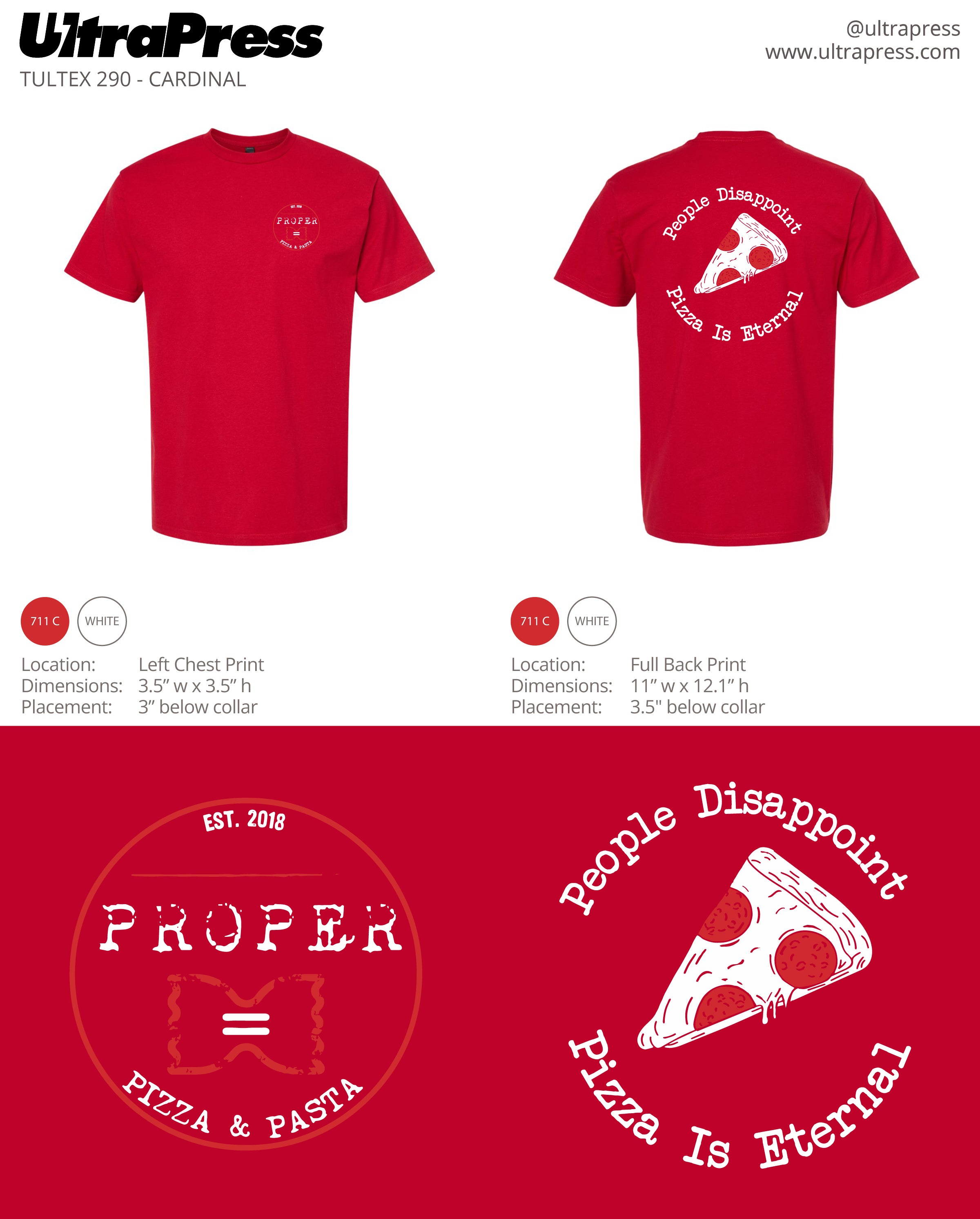 UP-SP-62620 Proper Pizza 48 Min Qty (Bulk)