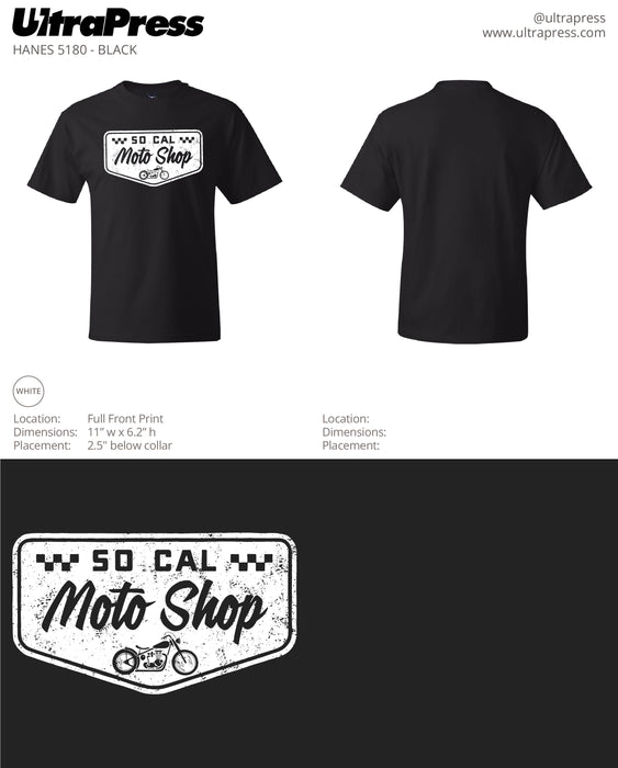 UP-SP-62633 So Cal Moto Shop 72 Min Qty (Bulk)