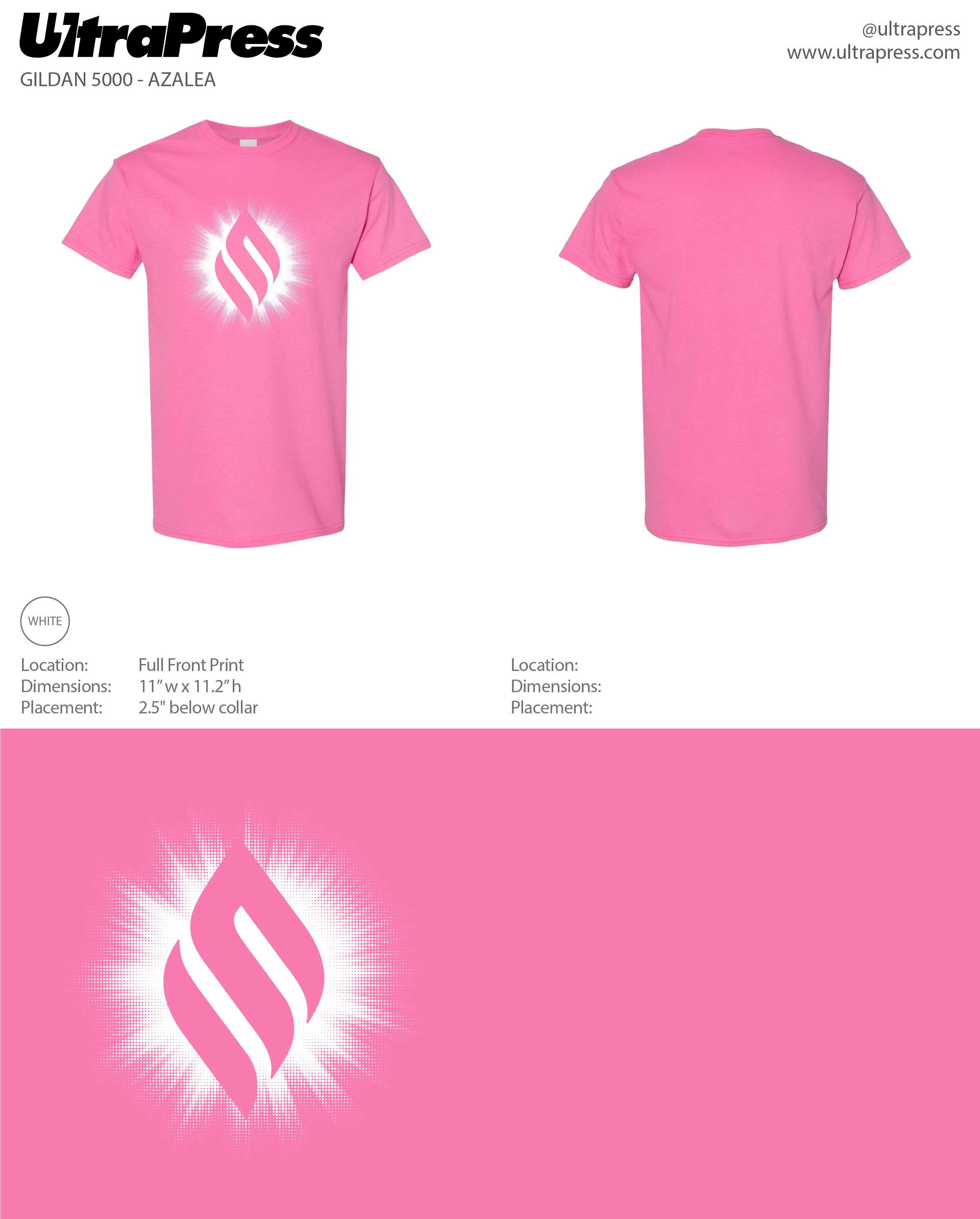 UP-SP-62670 FSJ El Centro Explode Logo 48 Min Qty (Bulk)