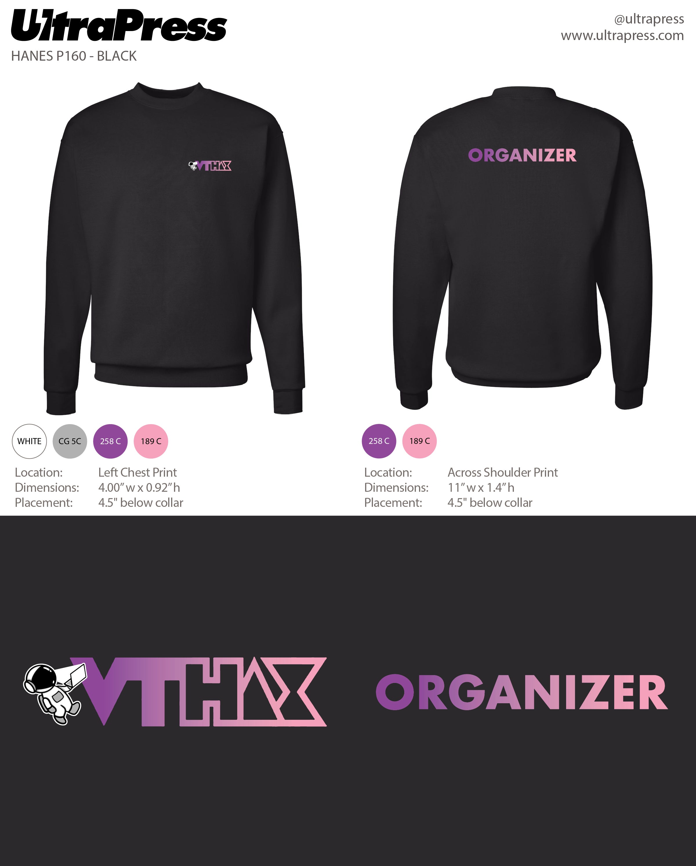 UP-SP-62696 VTHacks X Organizers (Bulk)