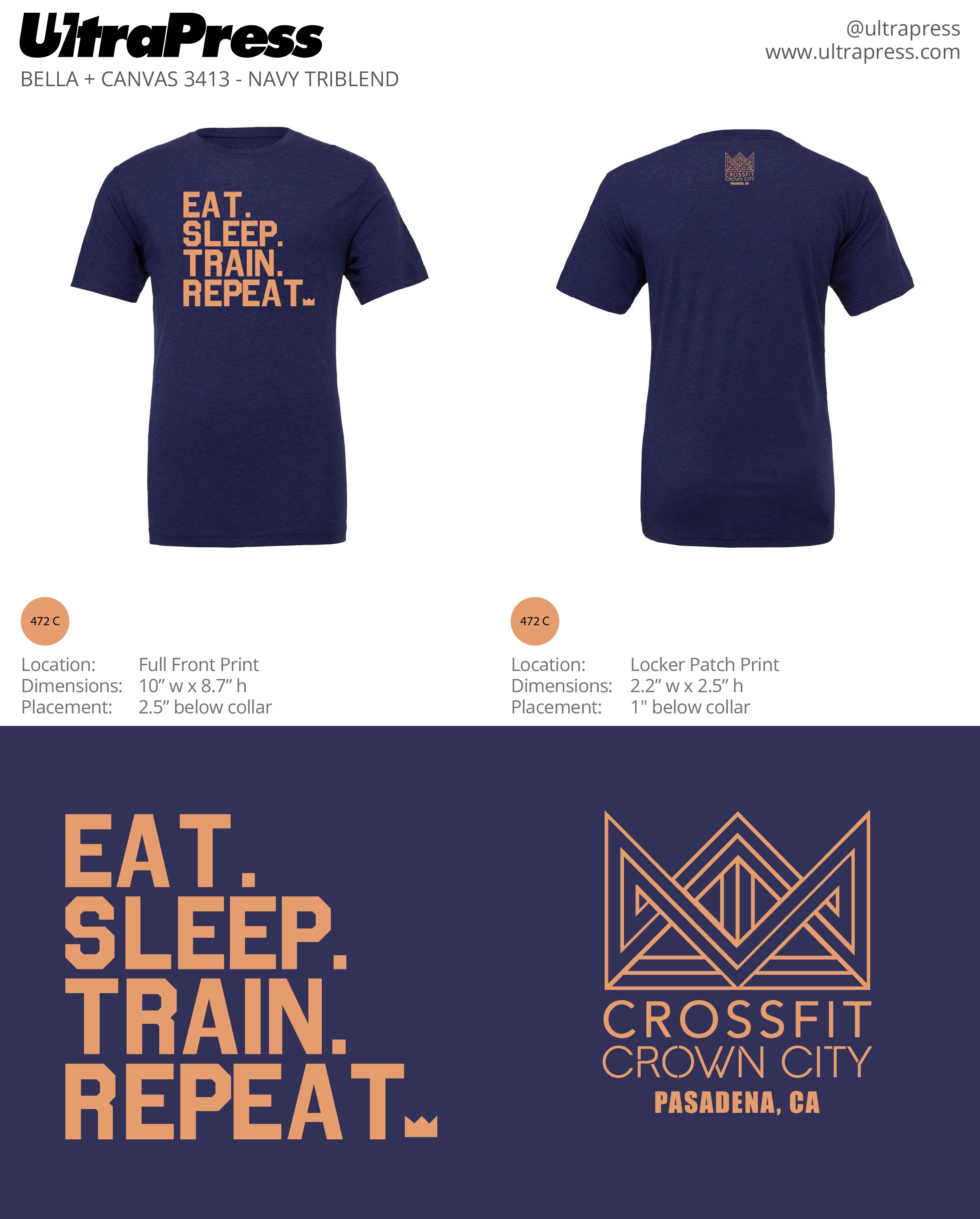 UP-SP-62820 Crossfit Crown City 2022 24 Min Qty (Bulk)