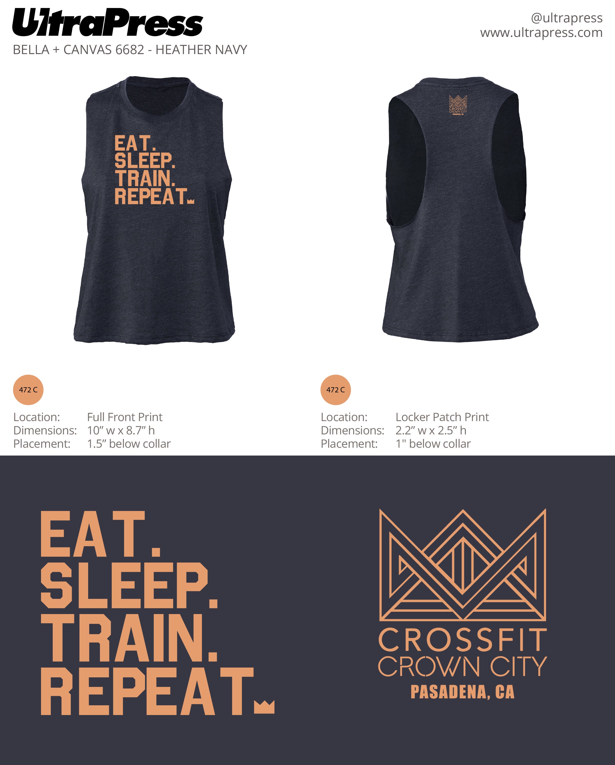 UP-SP-62820 Crossfit Crown City 2022 24 Min Qty (Bulk)