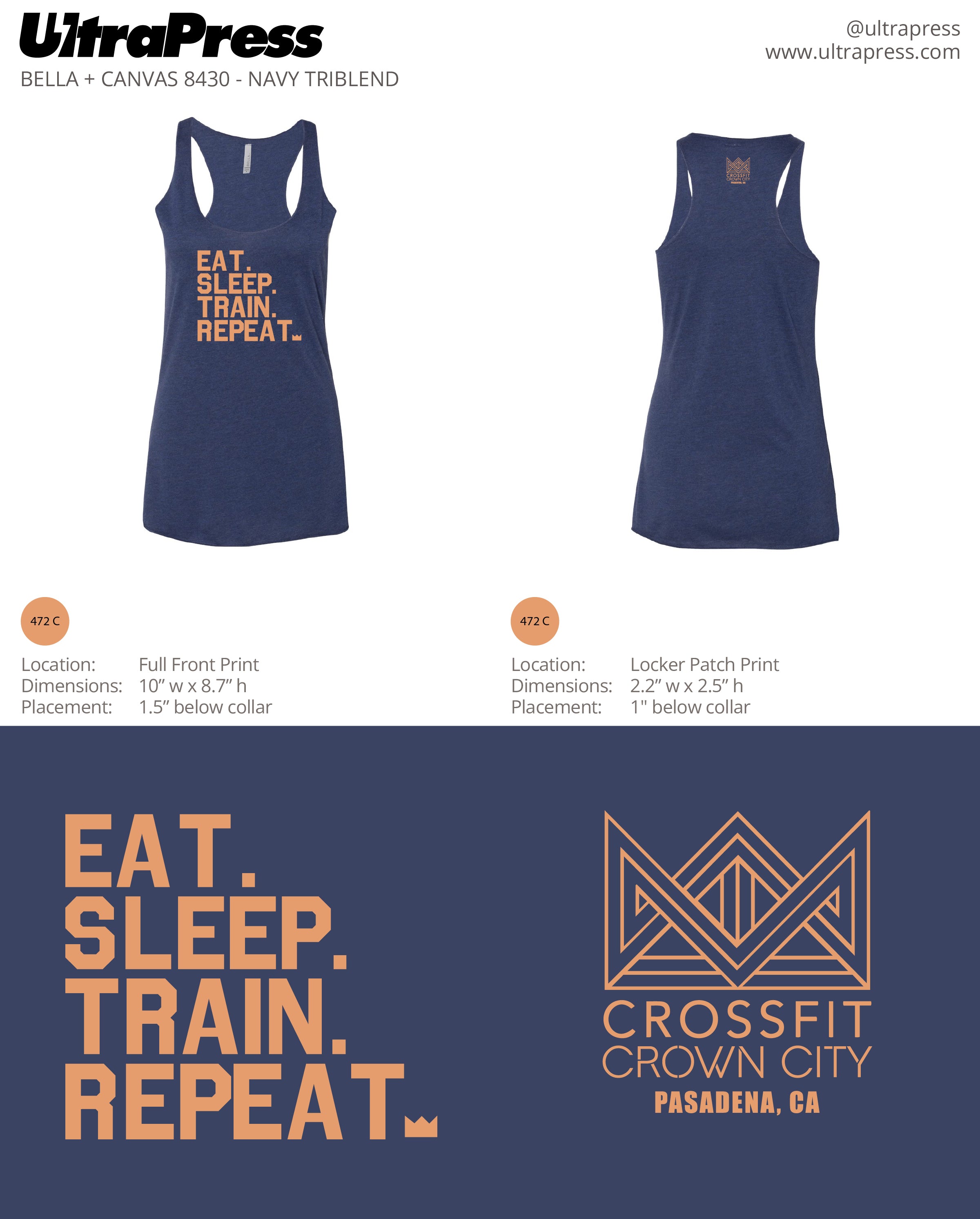 UP-SP-62820 Crossfit Crown City 2022 24 Min Qty (Bulk)