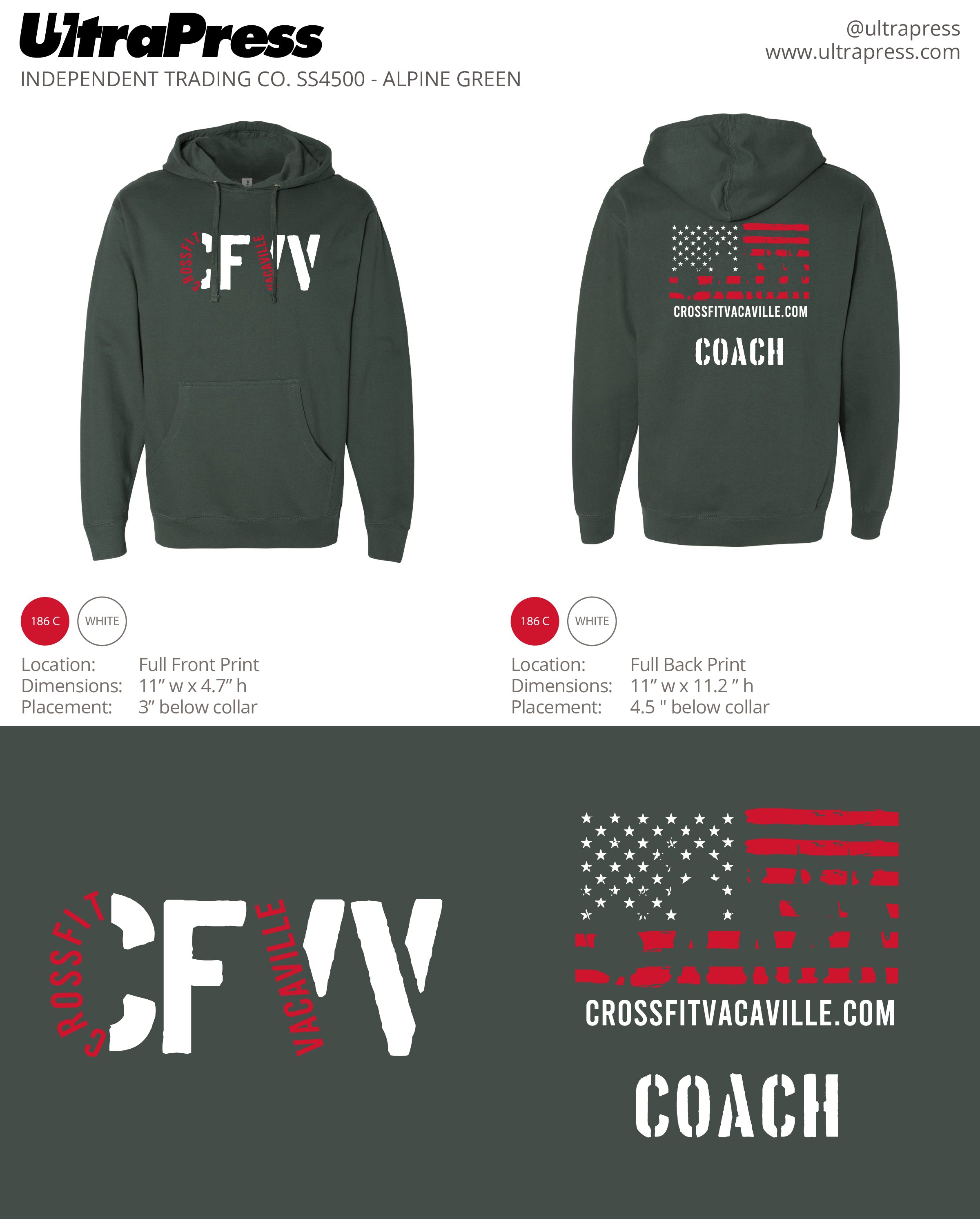 UP-SP-62836 Crossfit Vacaville 2022 48 Min Qty (Bulk)