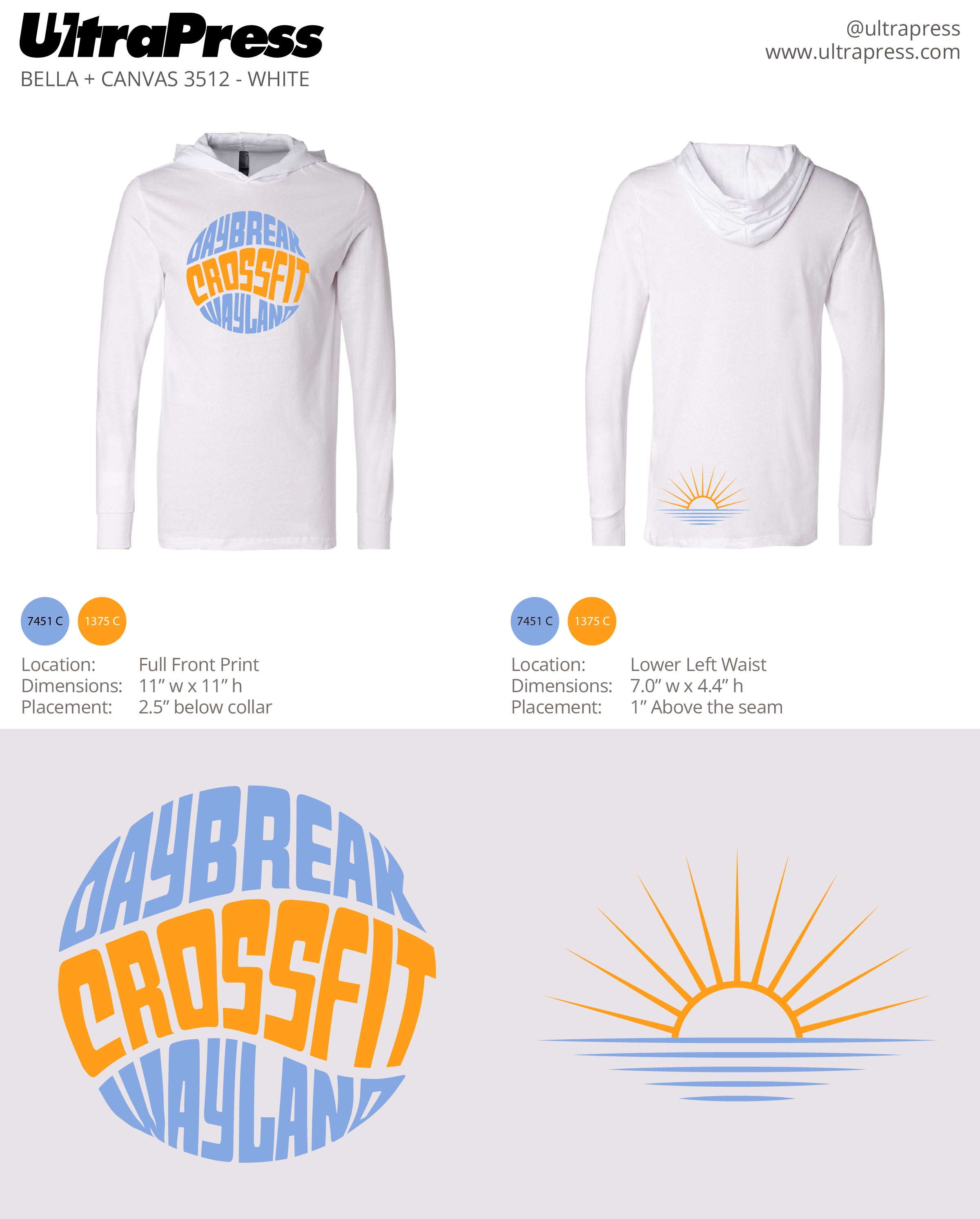 UP-SP-62877 CrossFit Daybreak Longsleeve V3 12 Min Qty (Bulk)