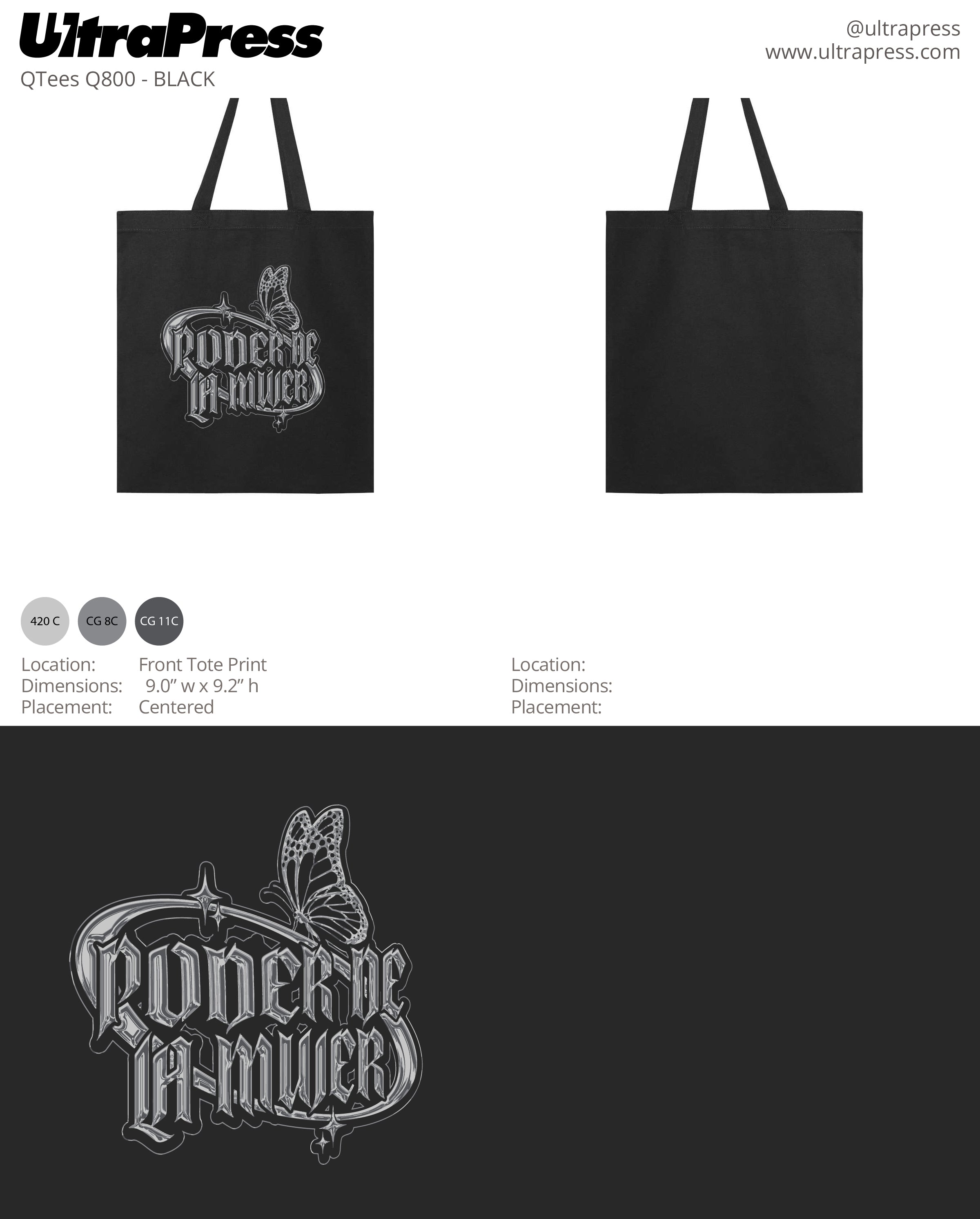 UP-SP-62933 Poder De La Mujer Totebag 12 Min Qty (Bulk)