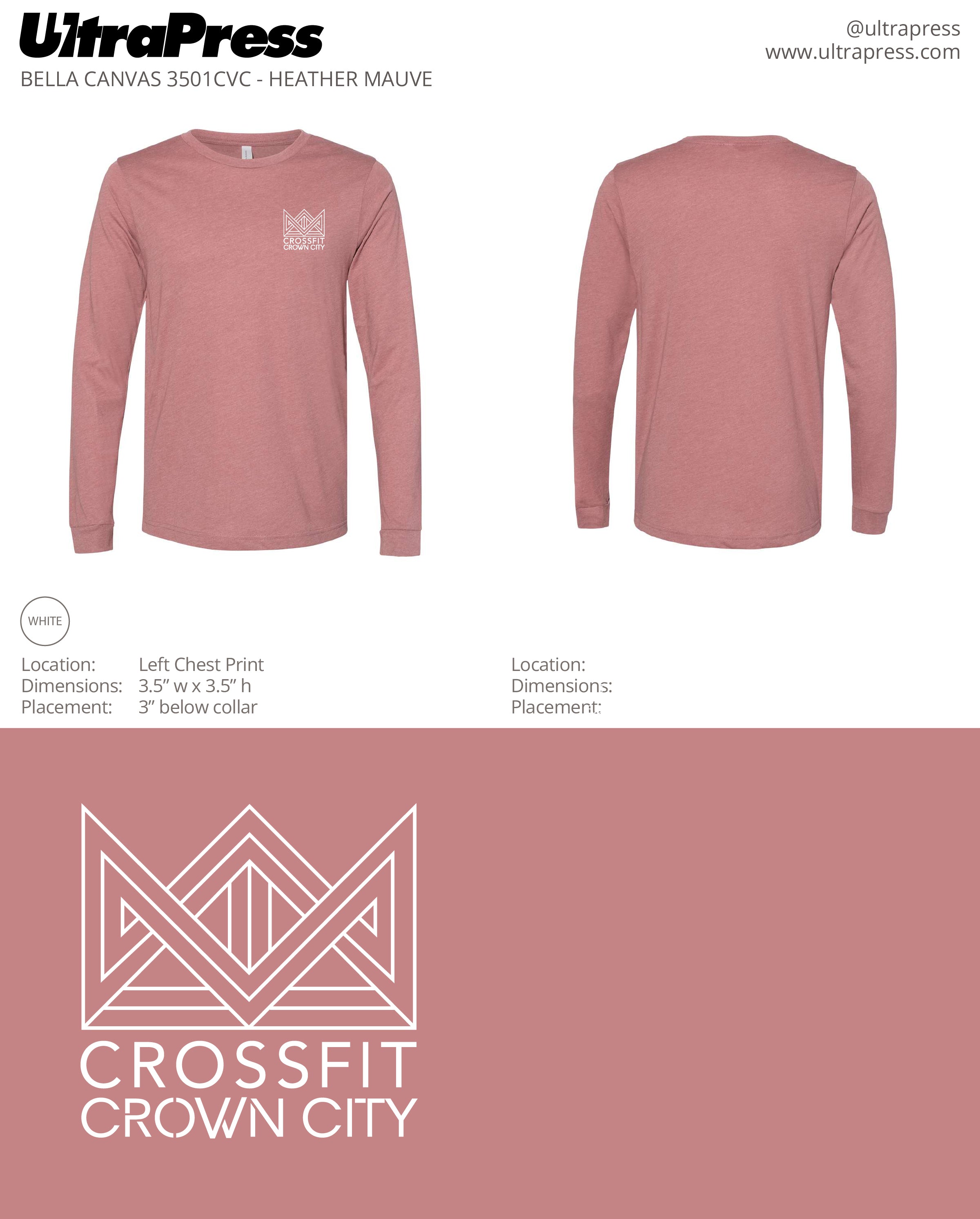 UP-SP-63113 Crossfit CrownCity 2022 48 Min Qty (Bulk)
