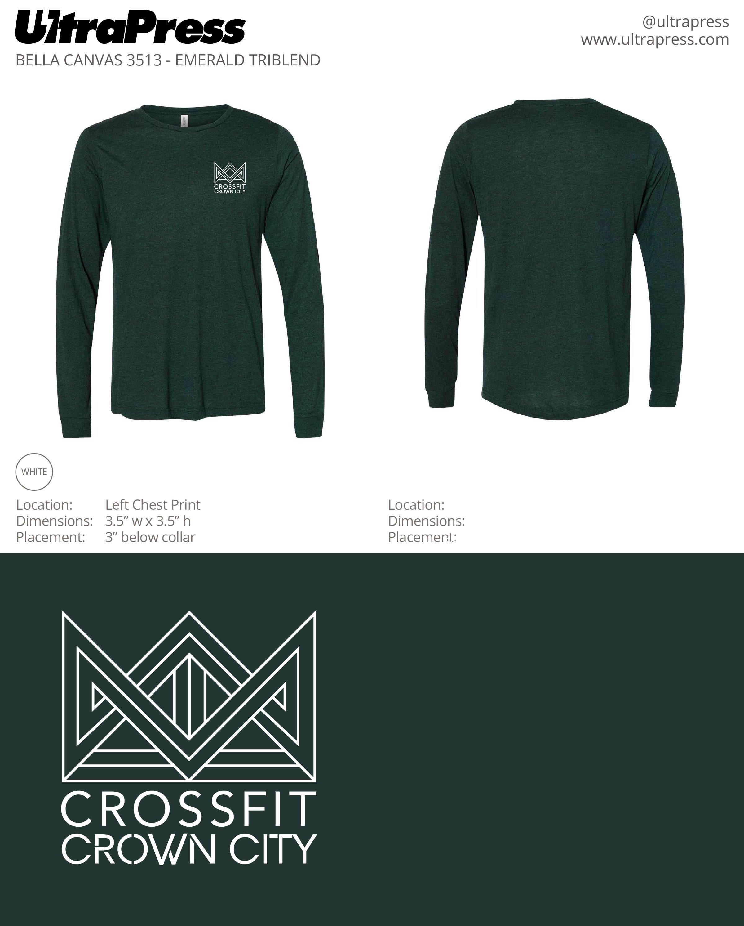 UP-SP-63113 Crossfit CrownCity 2022 48 Min Qty (Bulk)