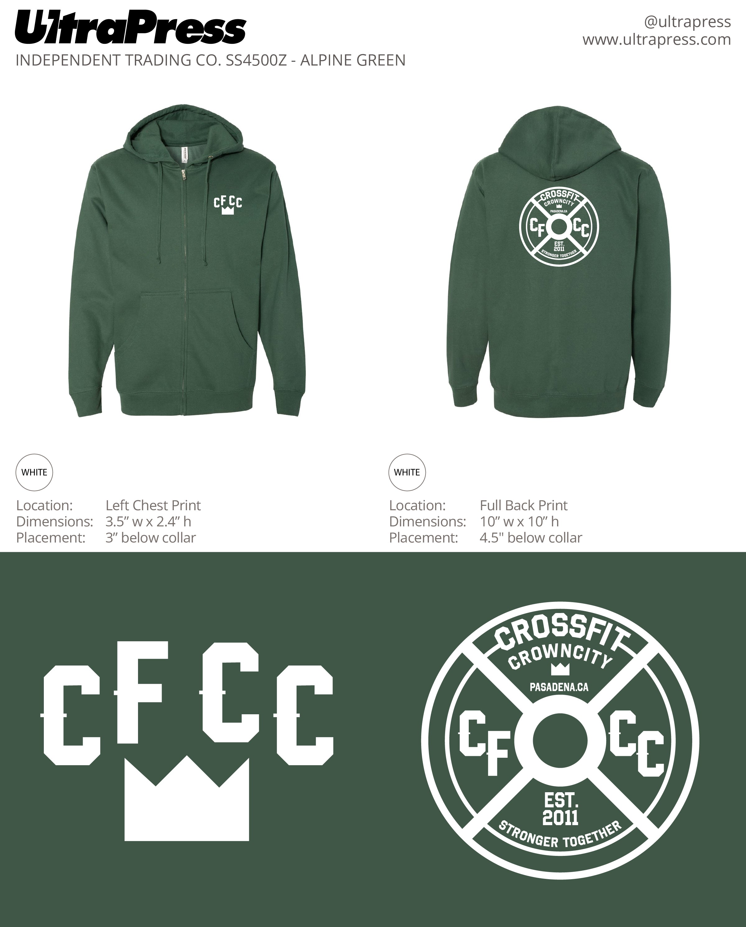 UP-SP-63242 CrossFit CrownCity 48 Min Qty (Bulk)