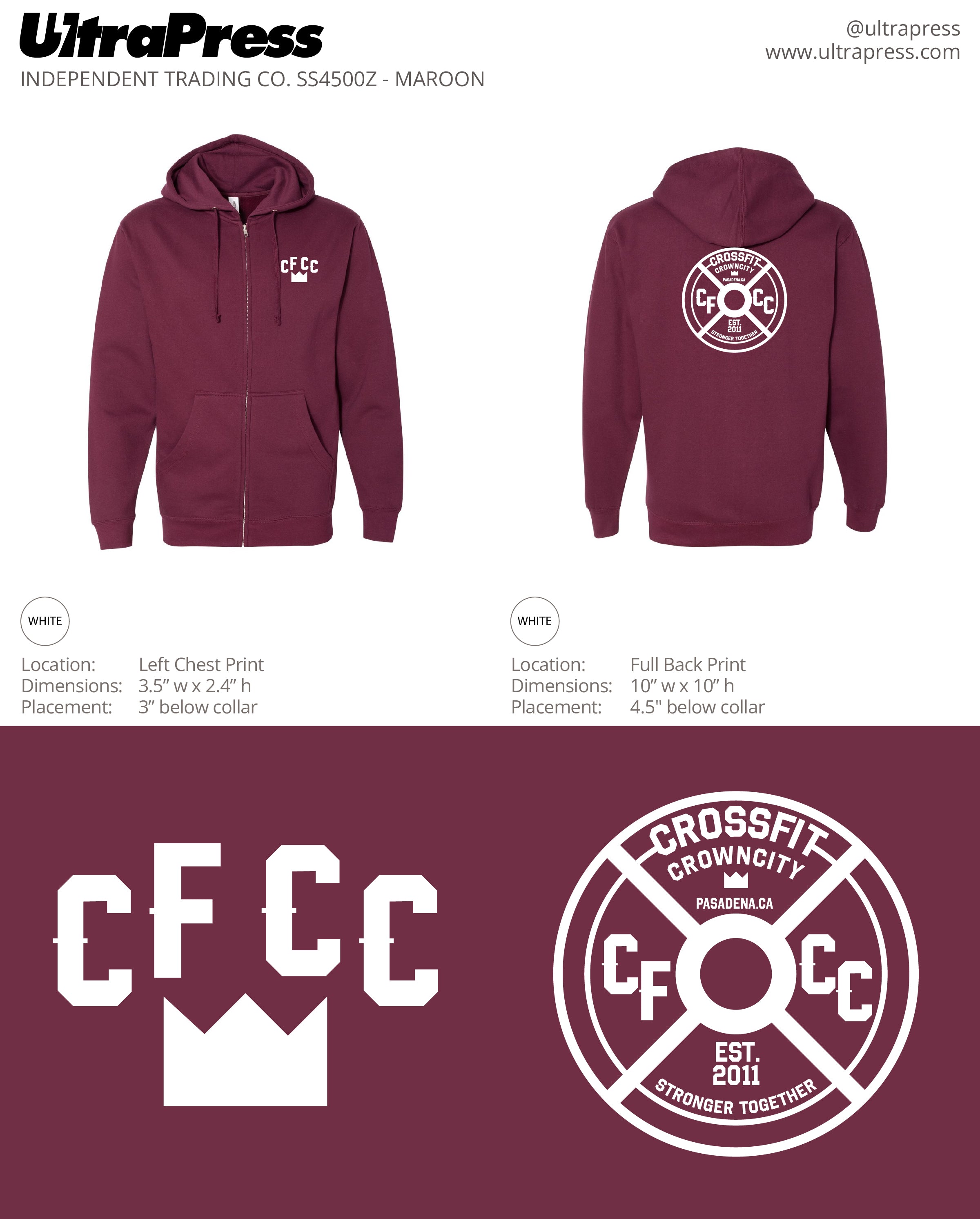 UP-SP-63242 CrossFit CrownCity 48 Min Qty (Bulk)