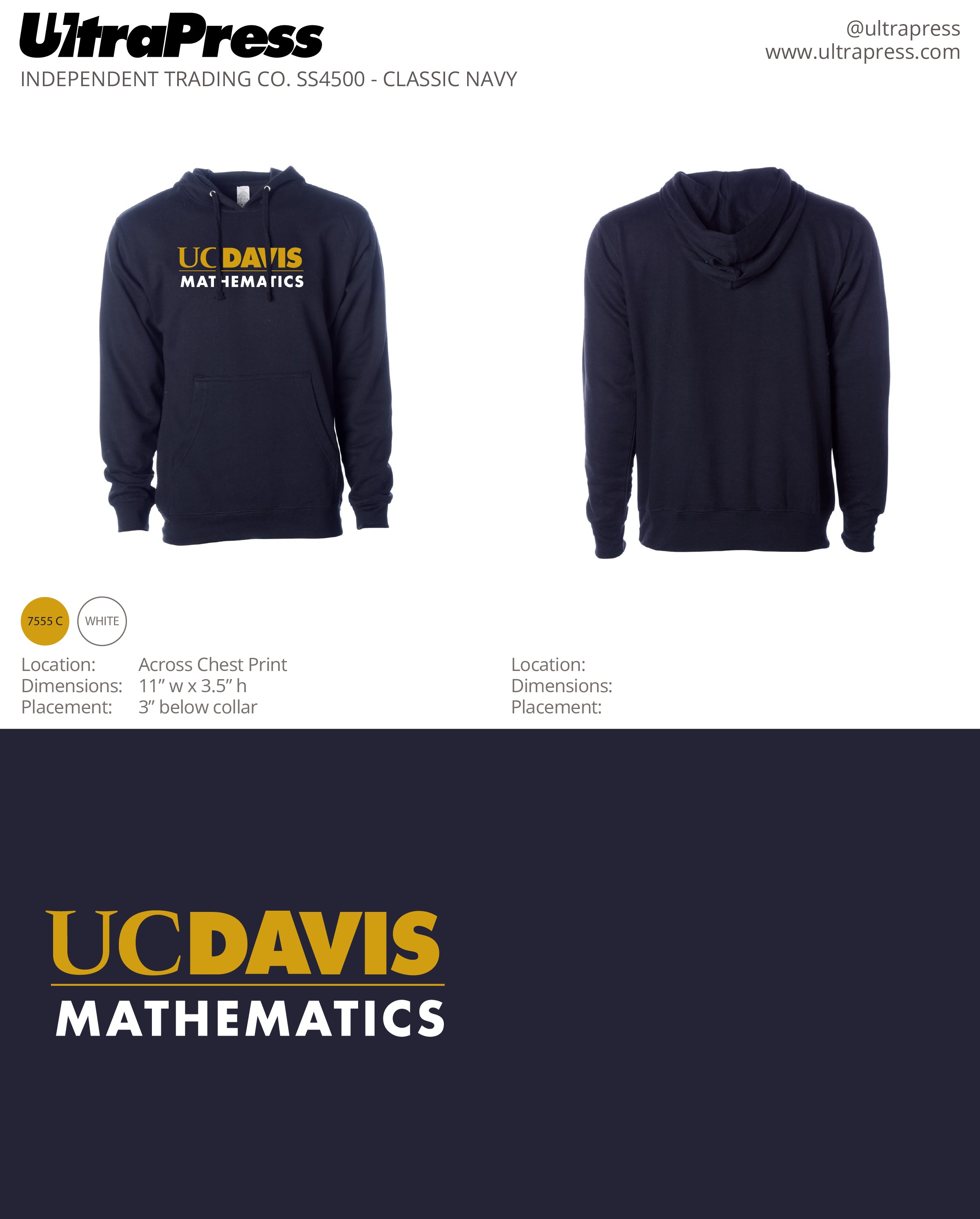 UP-SP-63316 UC Davis Mathematics 2023 12 Min Qty (Bulk)