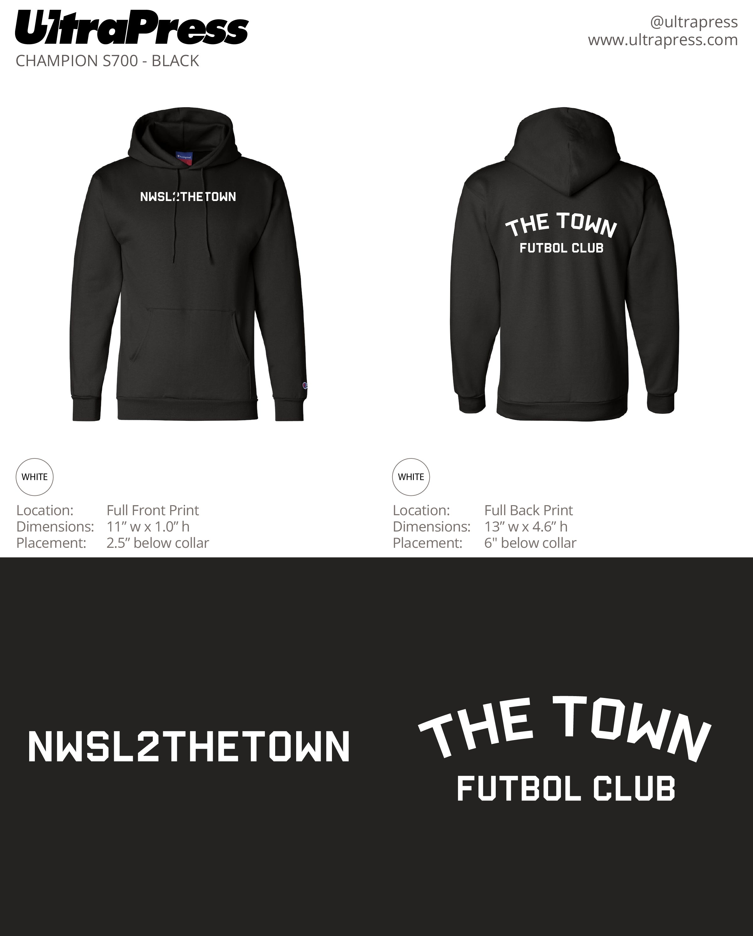 UP-SP-63395 The Town Futbol Club version 2 12 Min Qty (Bulk)