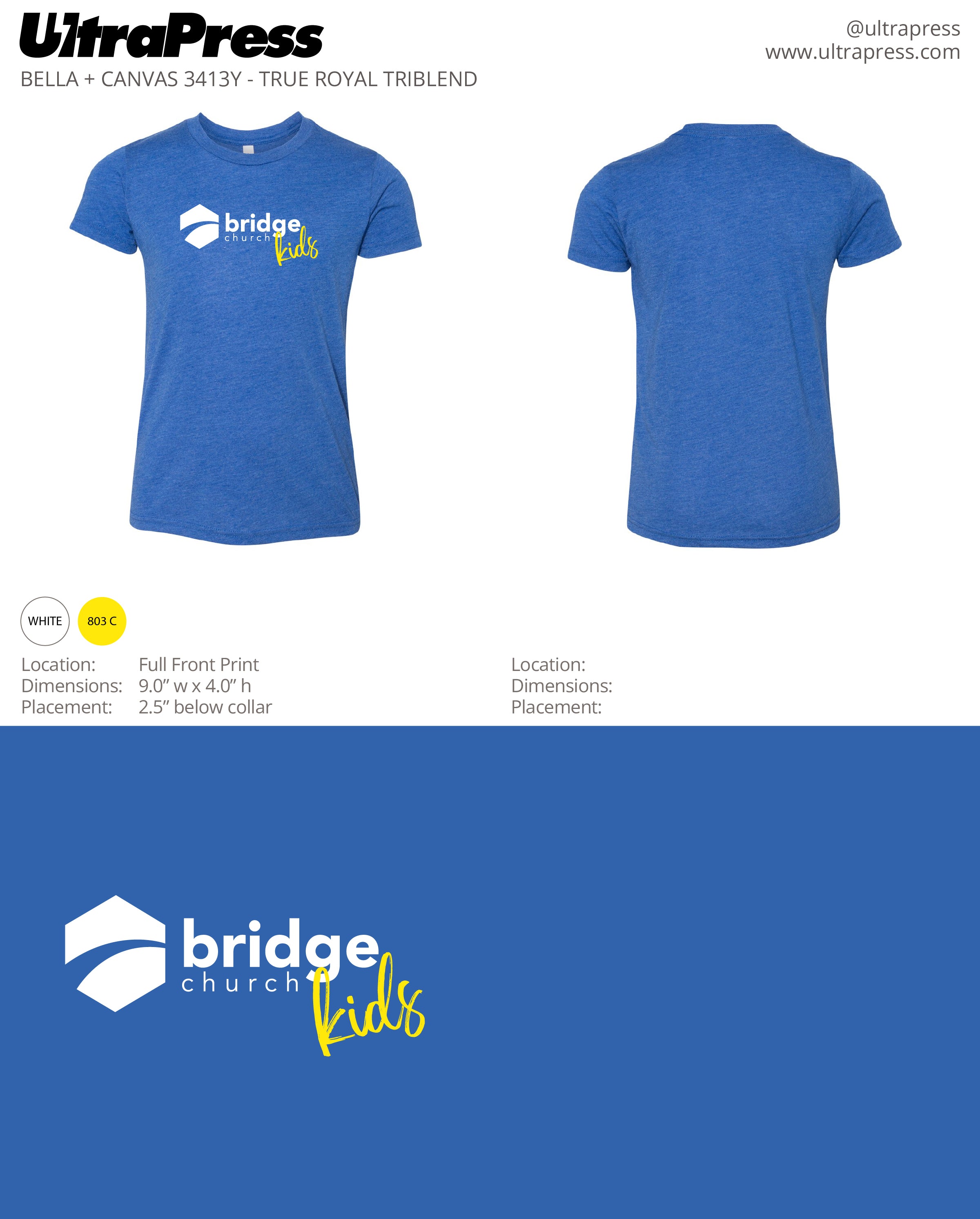 UP-SP-63504 Bridge Church Kids 24 Min Qty (Bulk)