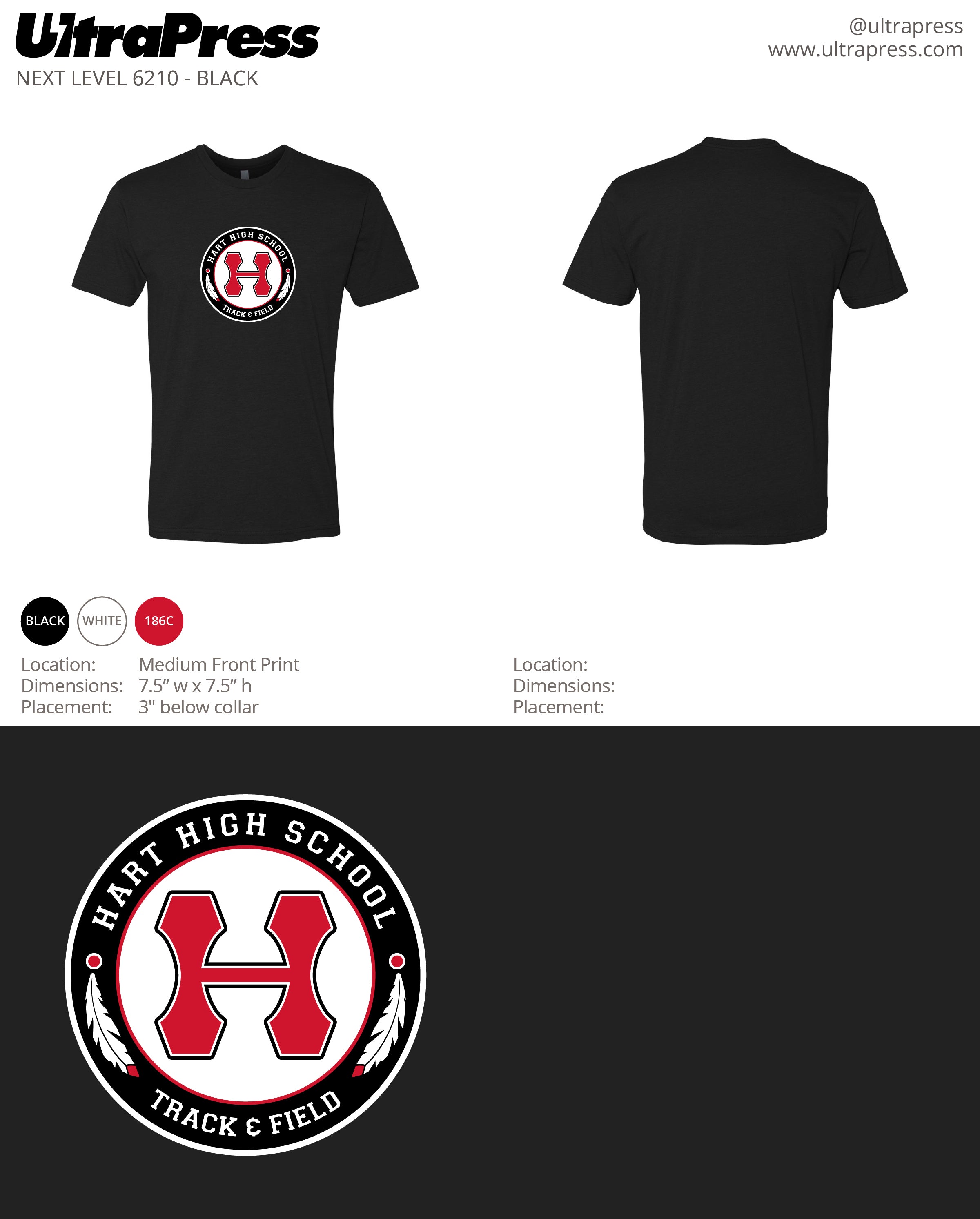 UP-SP-63554 HHS Track & Field 2023 150 Min Qty (Bulk)