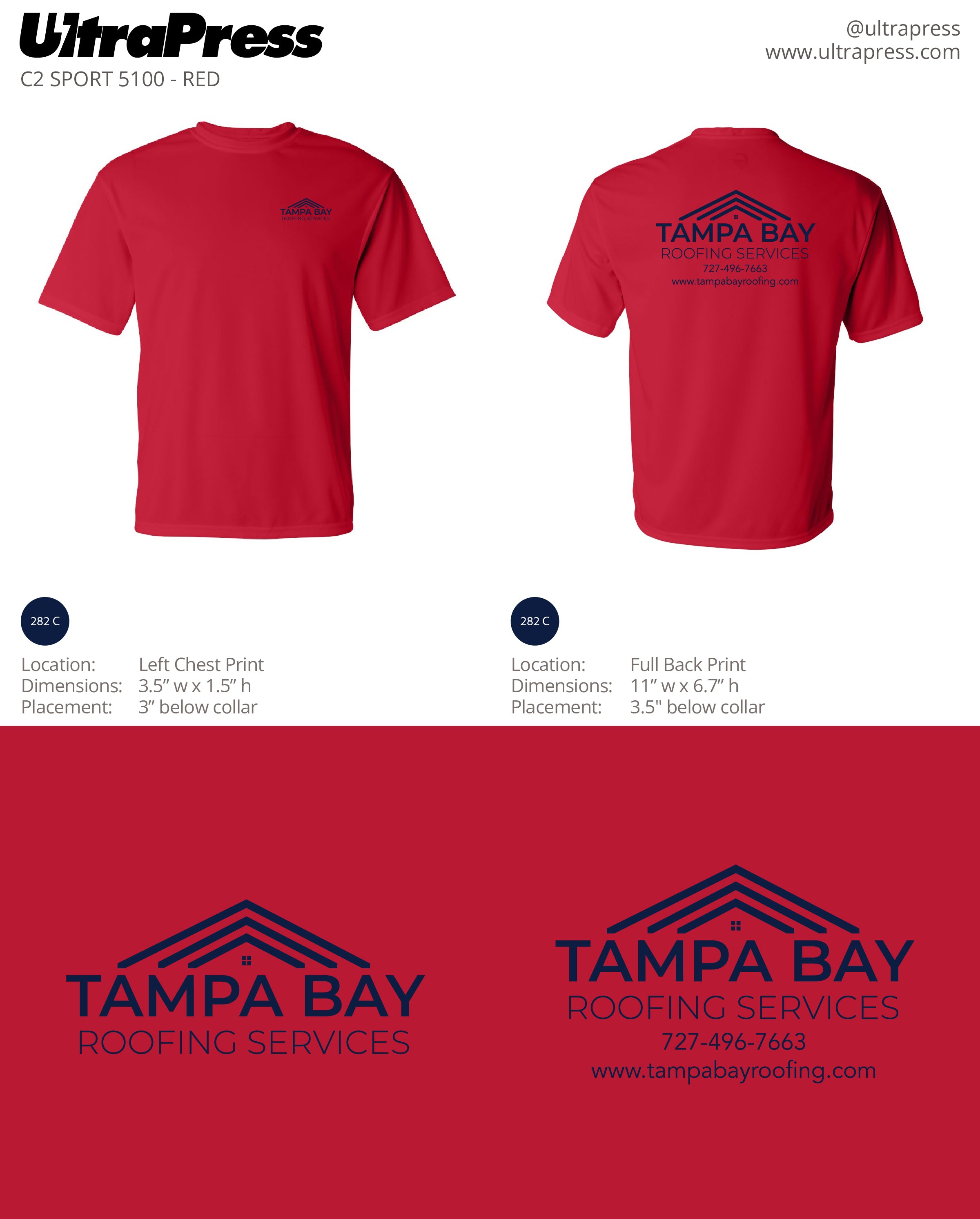 UP-SP-63598 Tampa Bay Roofing 2023 288 Min Qty (Bulk)