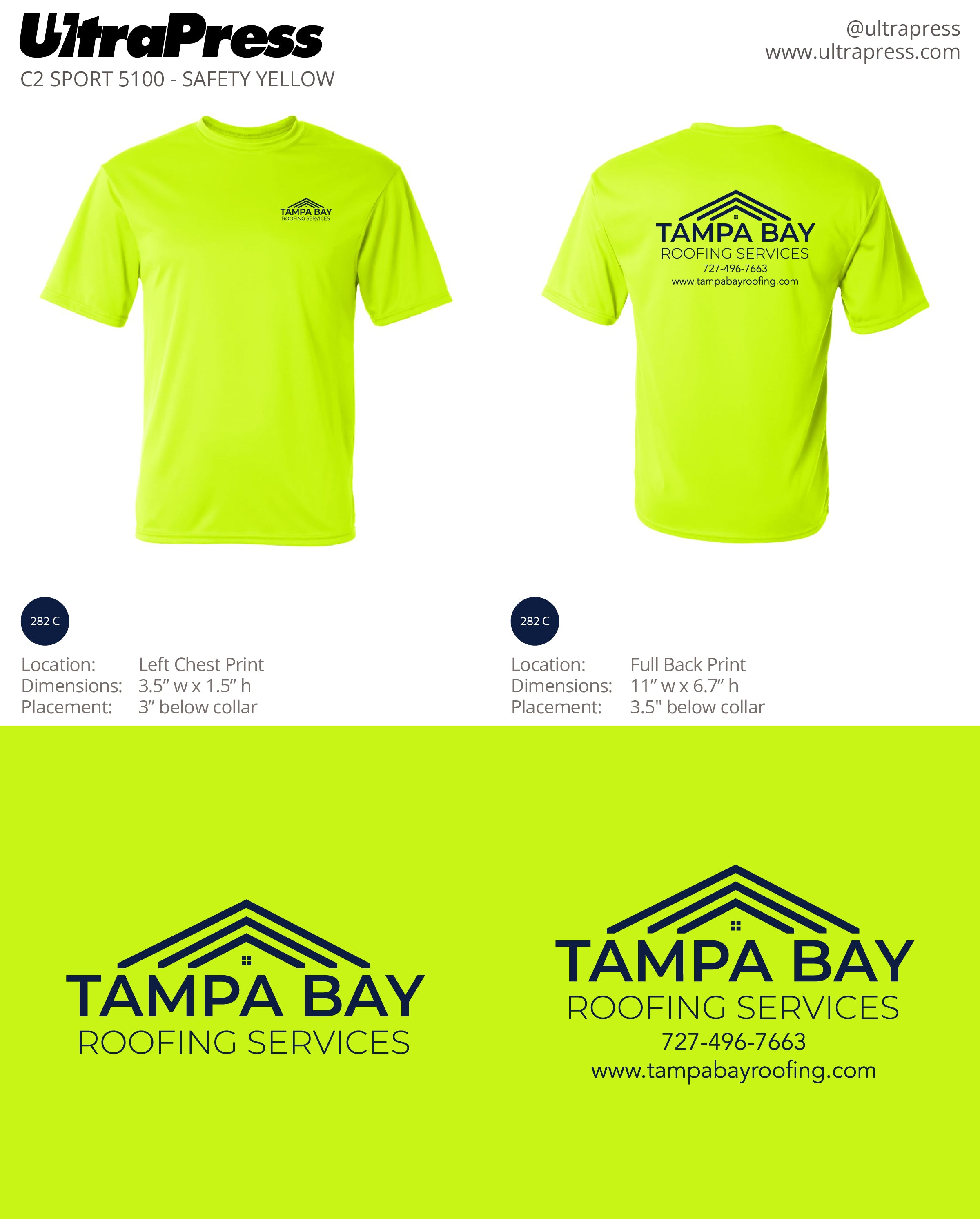 UP-SP-63598 Tampa Bay Roofing 2023 288 Min Qty (Bulk)