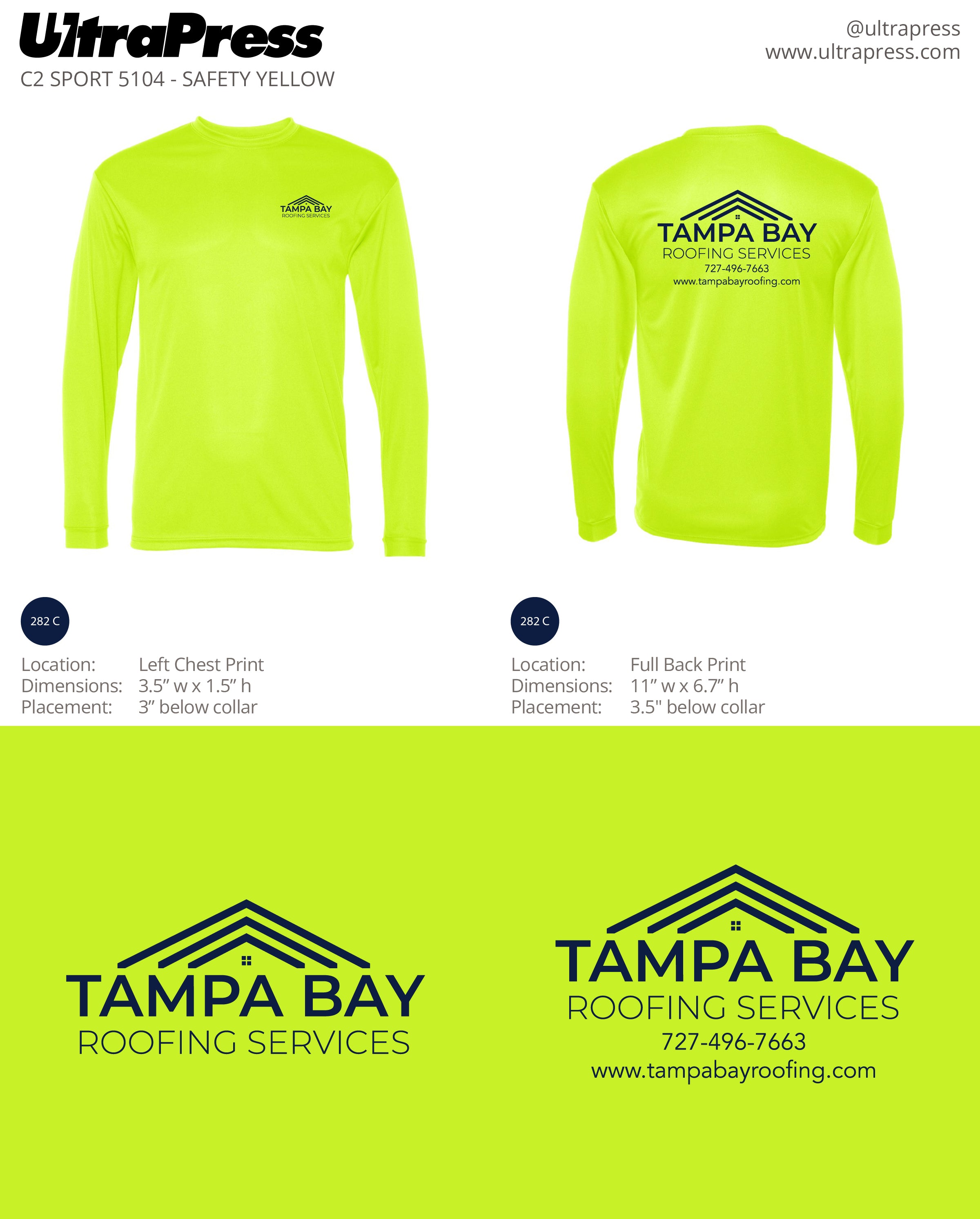 UP-SP-63598 Tampa Bay Roofing 2023 288 Min Qty (Bulk)