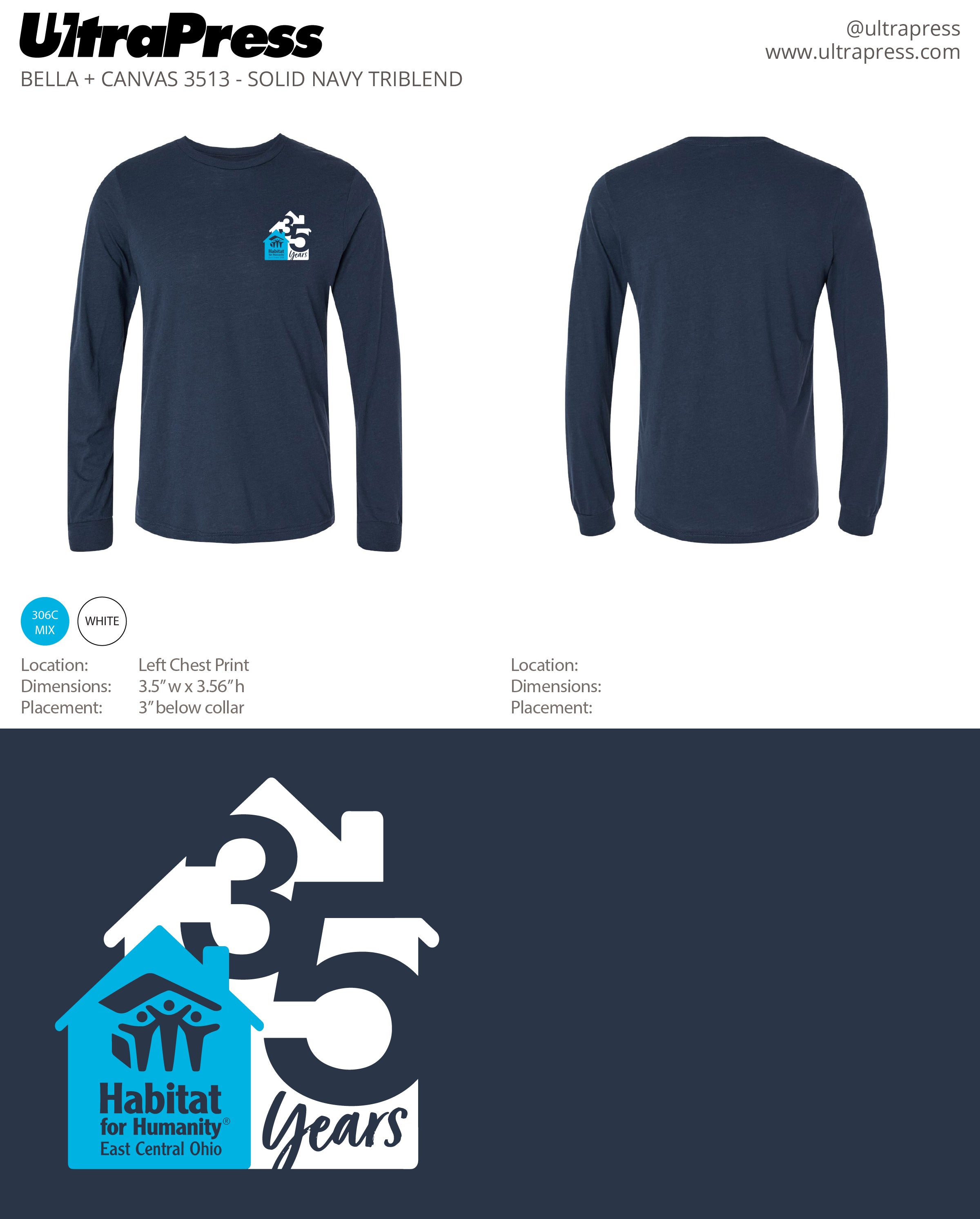 UP-SP-63609 HECO 35TH Anniversary-Transparent 2000 Min Qty (Bulk)