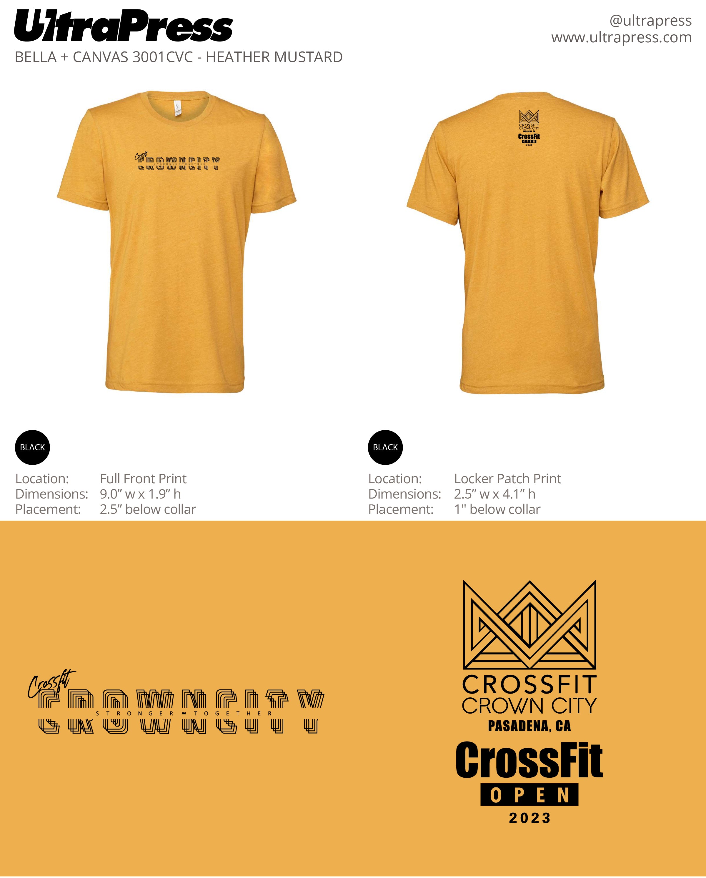 UP-SP-63622 Crossfit CrownCity 2023 48 Min Qty (Bulk)