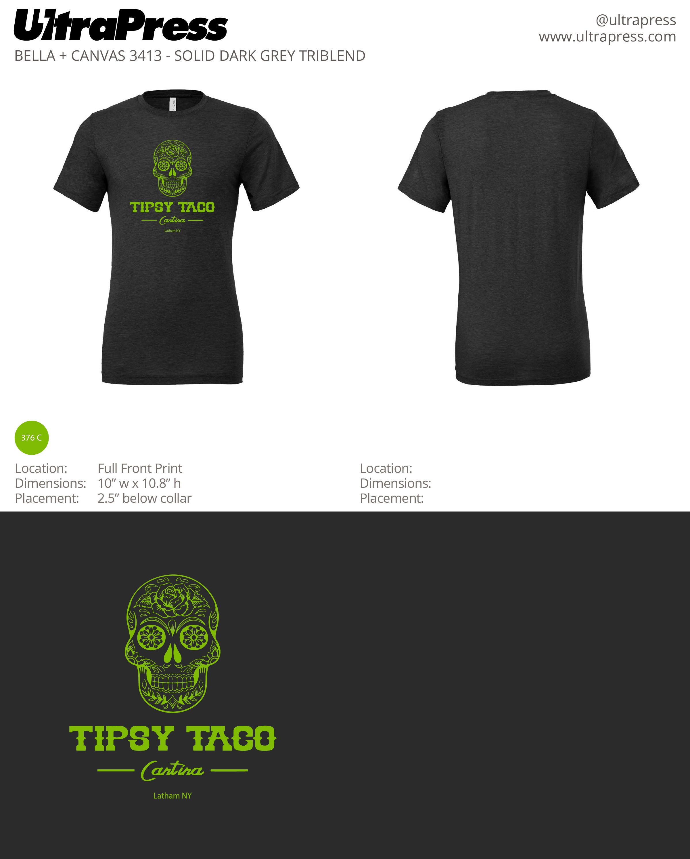 UP-SP-63887 Tipsy Taco Cantina 288 Min Qty (Bulk)