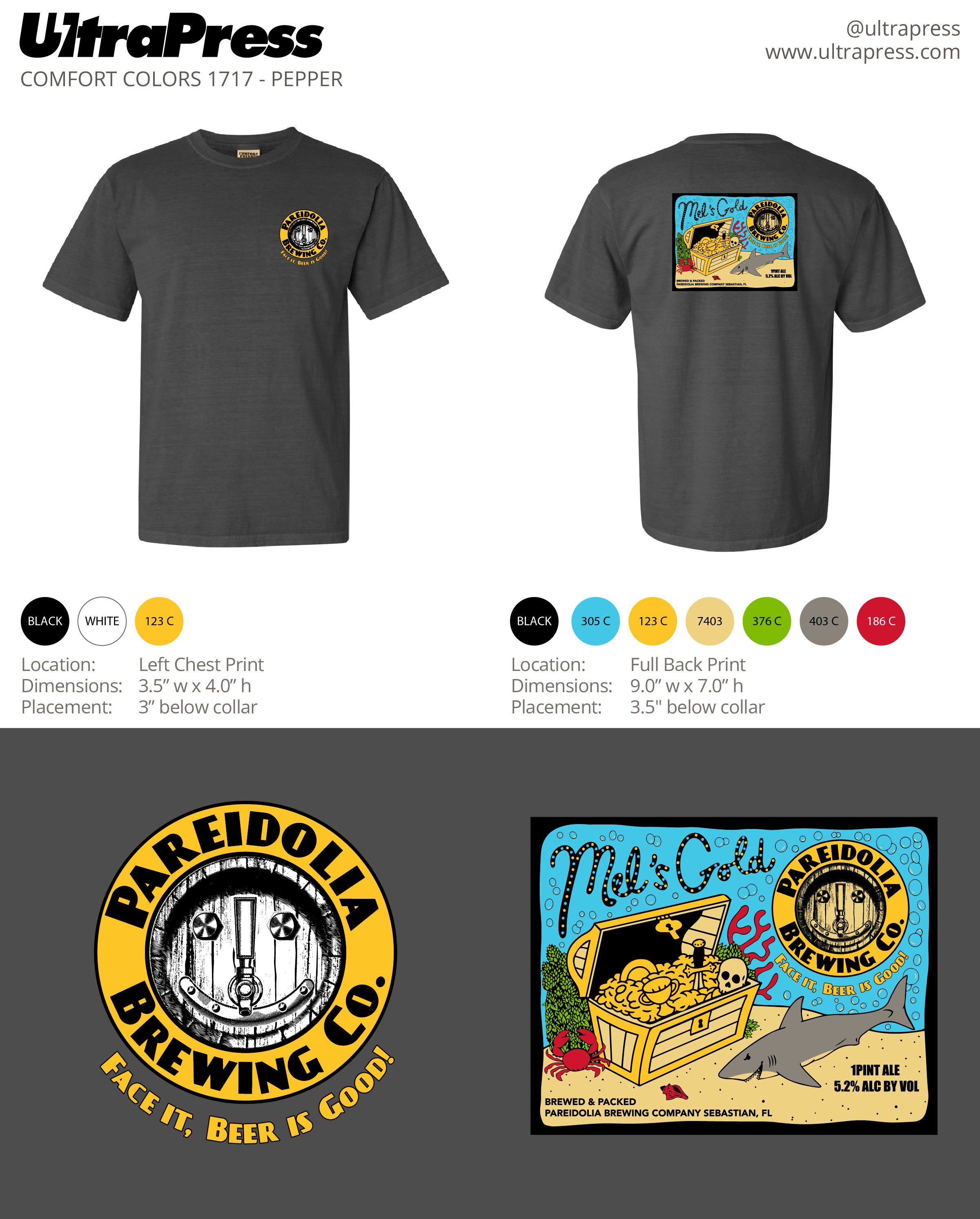 UP-SP-63915 PBC Mel's Gold 72 Min Qty (BULK)